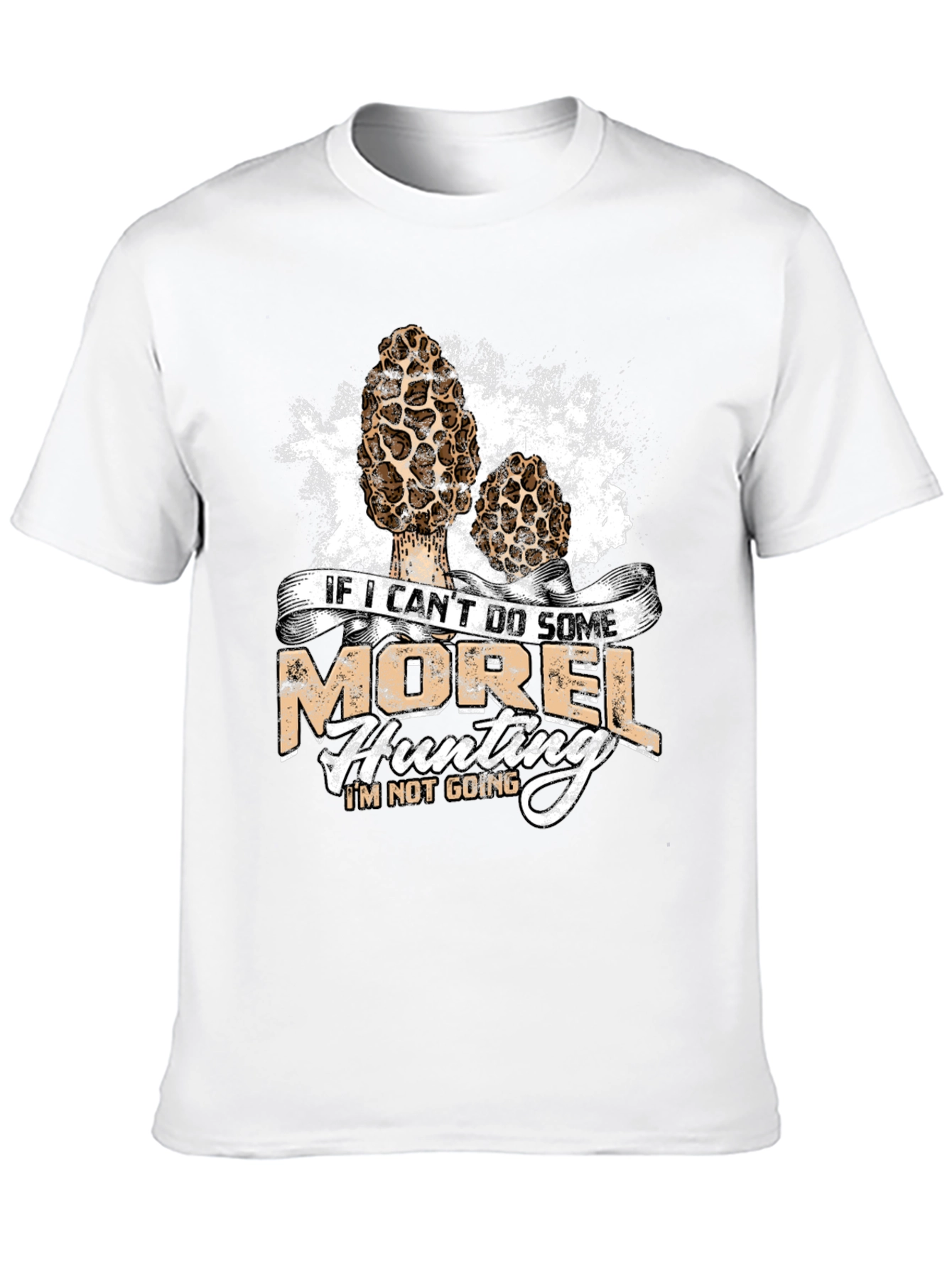 Camiseta Negra Cazador de Setas Morel