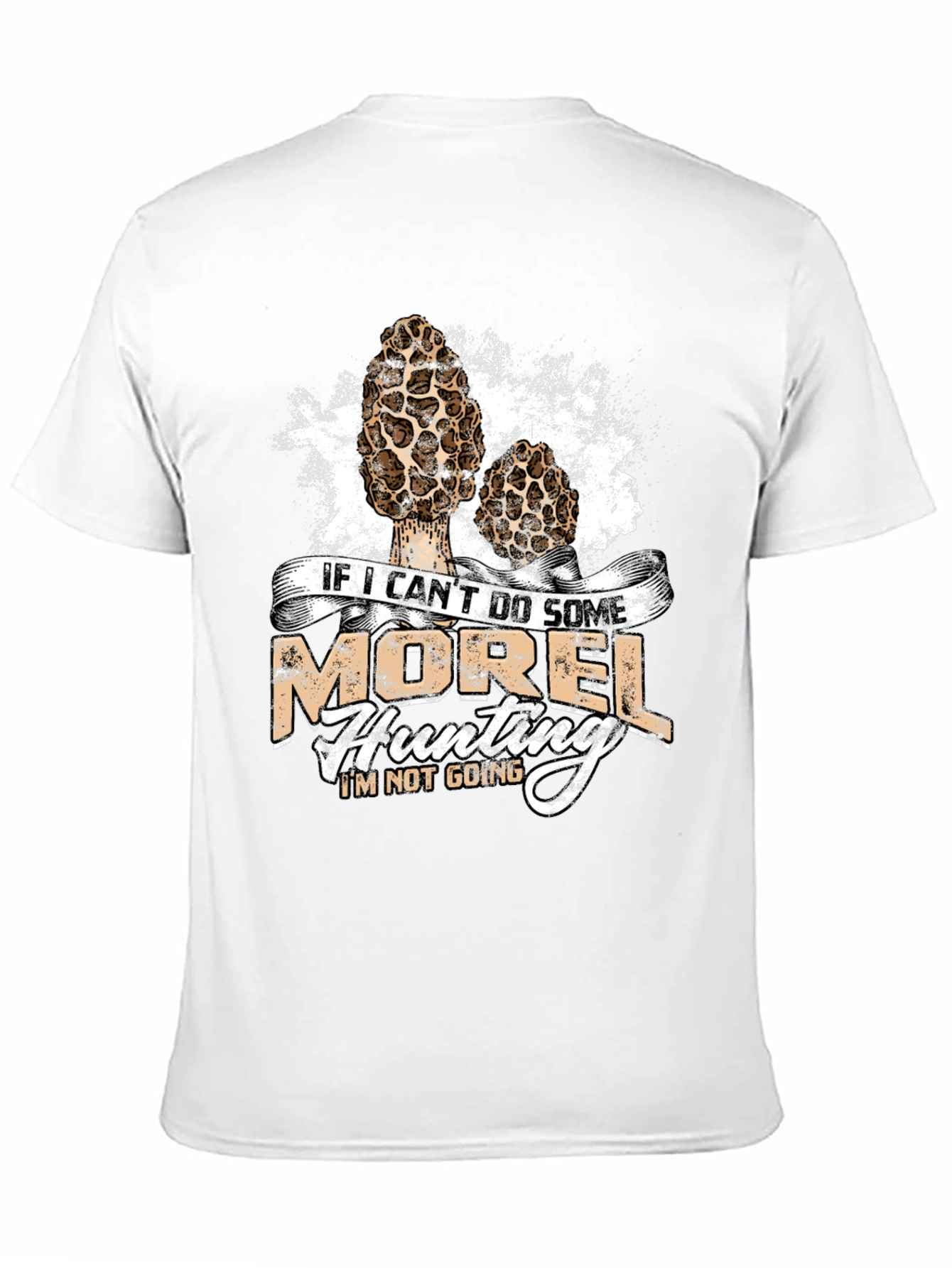 Camiseta Negra Cazador de Setas Morel