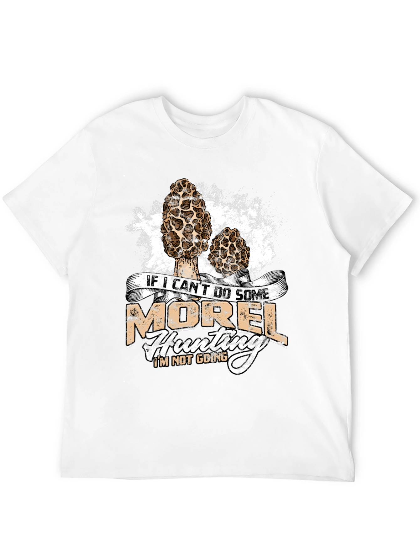 Camiseta Negra Cazador de Setas Morel
