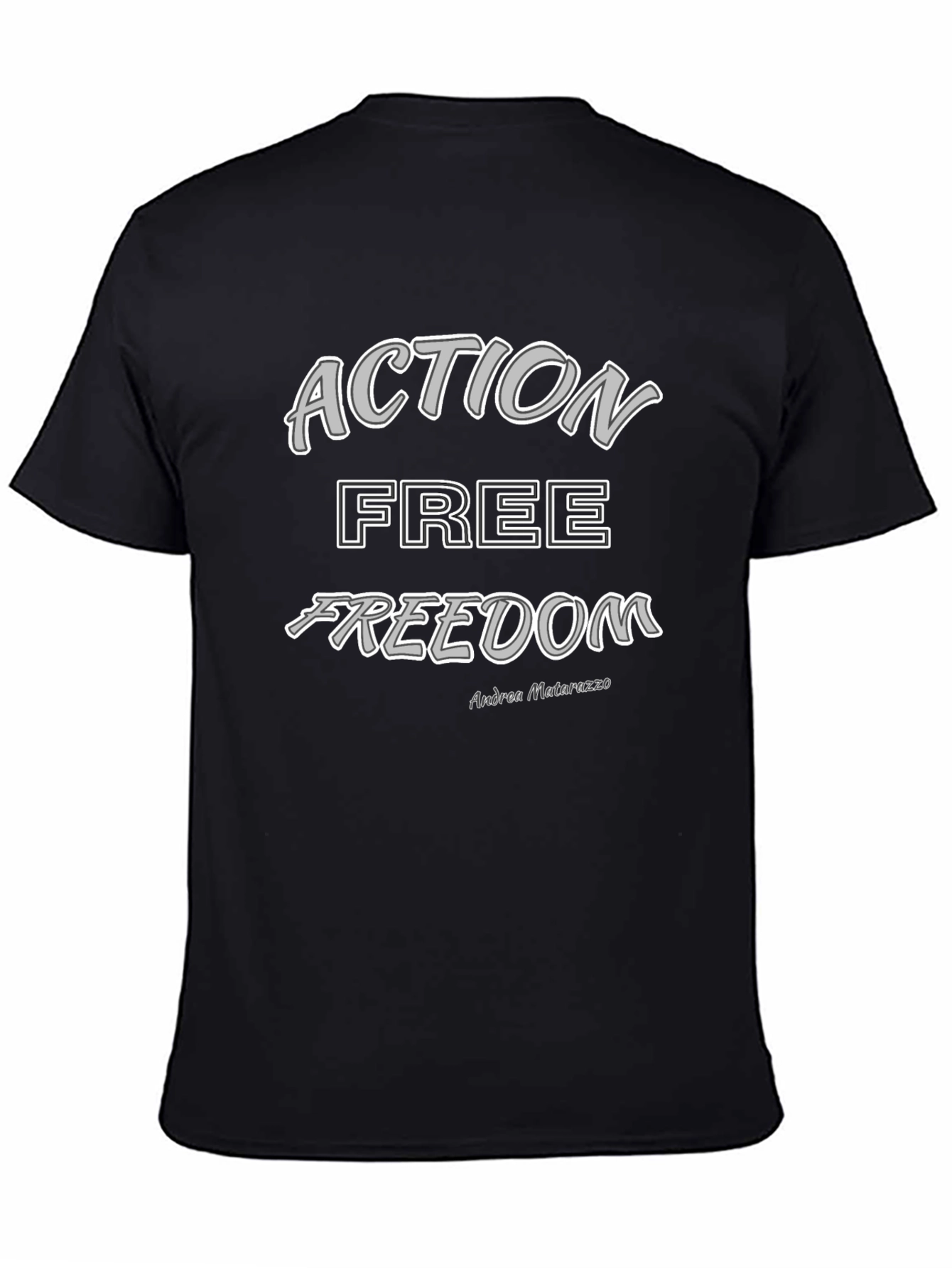 Action Free Freedom Graphic T-Shirt