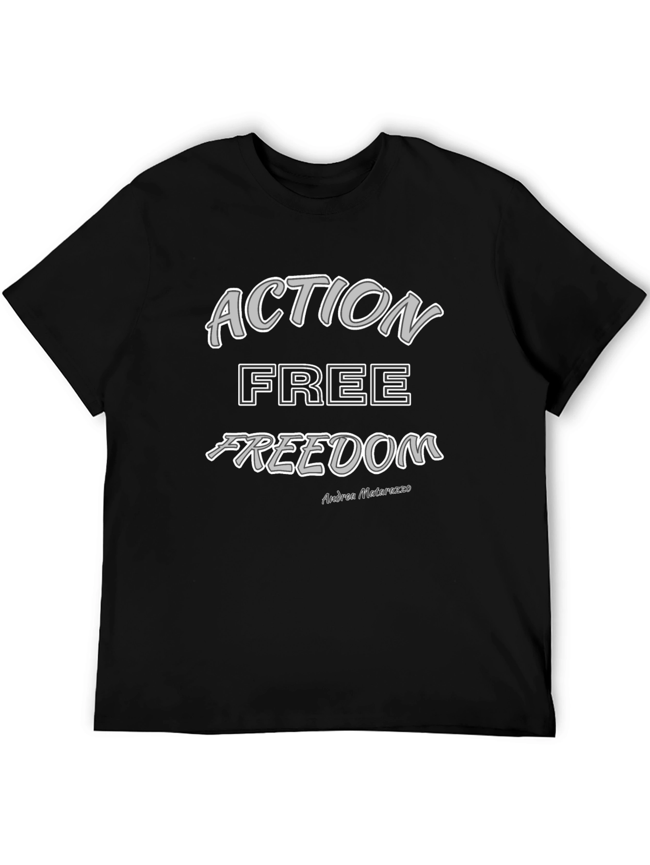 Action Free Freedom Graphic T-Shirt