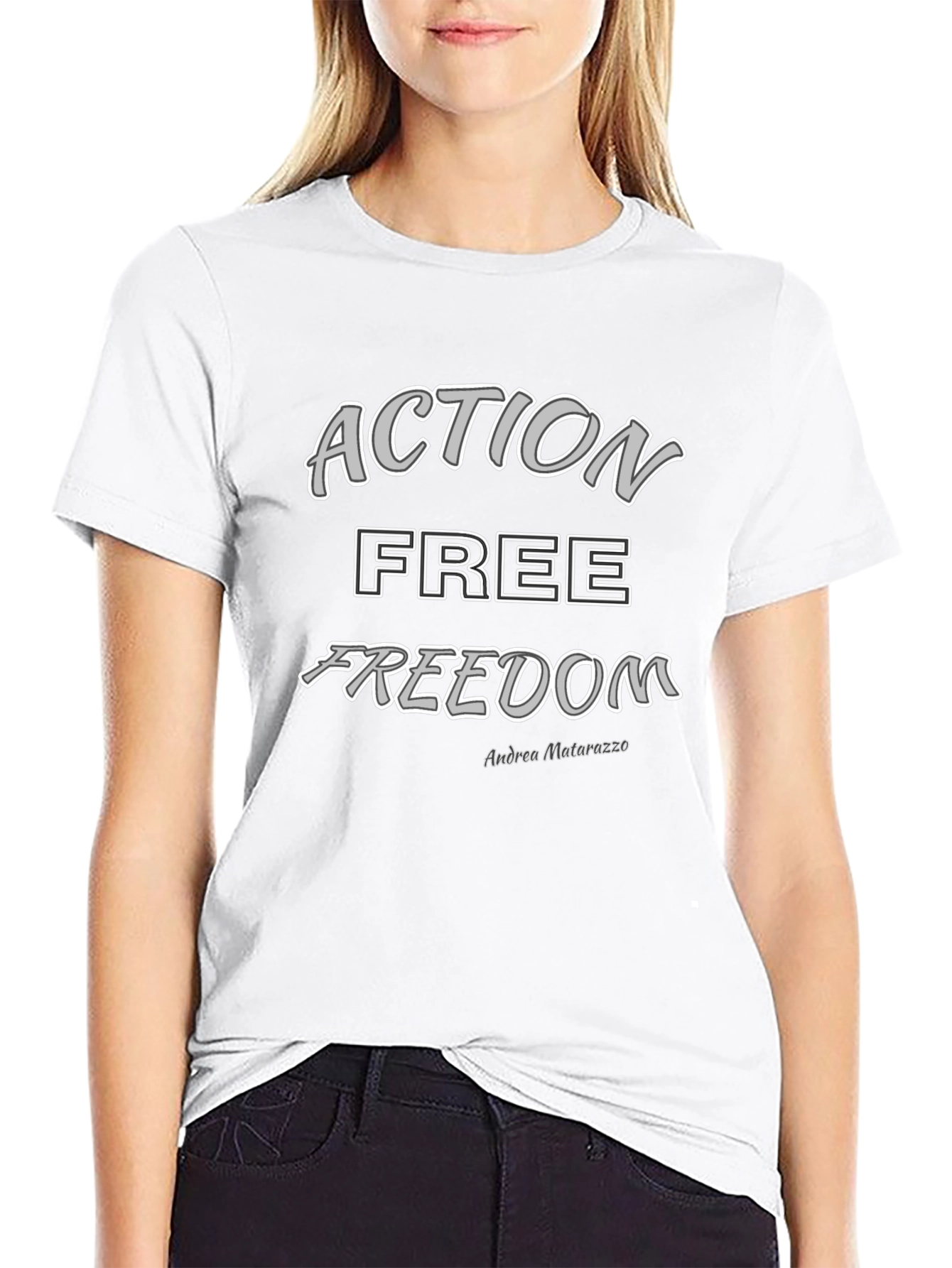 Action Free Freedom Graphic T-Shirt