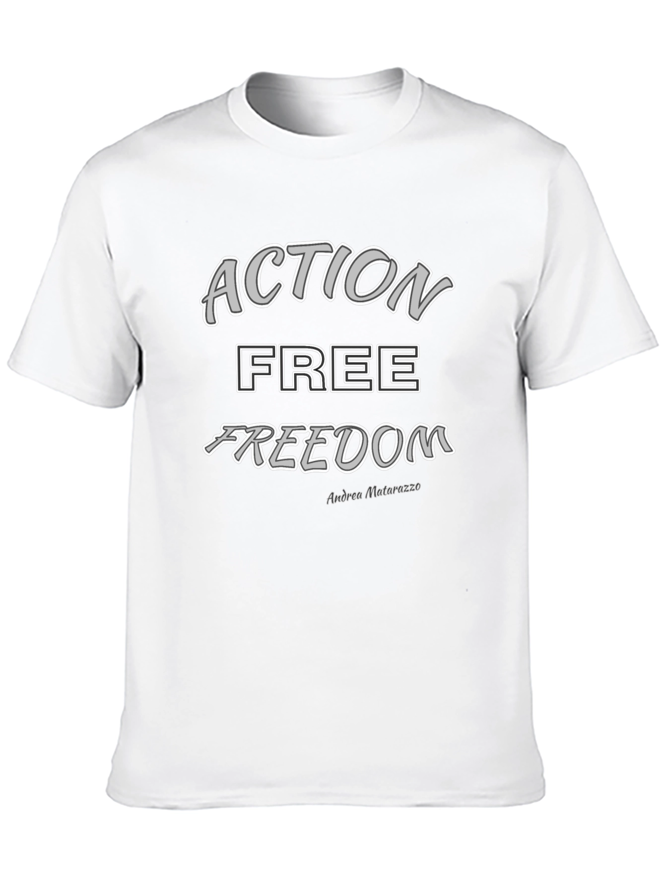 Action Free Freedom Graphic T-Shirt