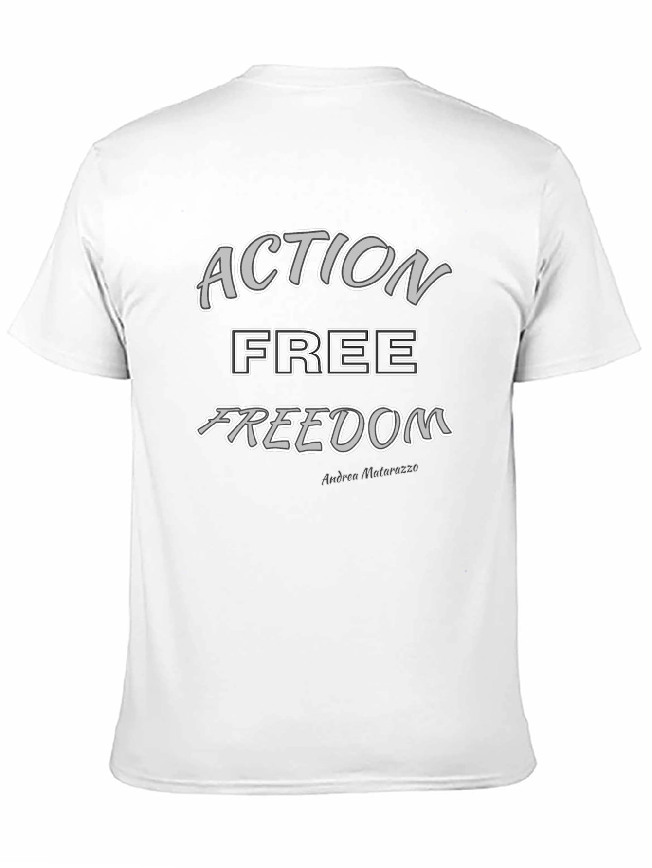 Action Free Freedom Graphic T-Shirt