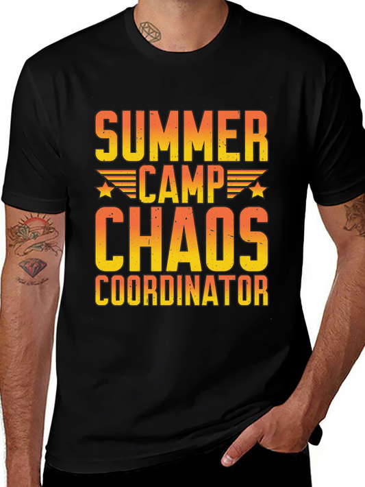 Camiseta Coordinador de Caos de Campamento Verano
