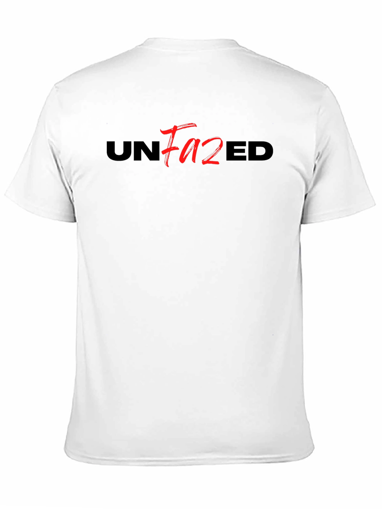 Camiseta Negra Unfazed - Estilo Casual y Moderno