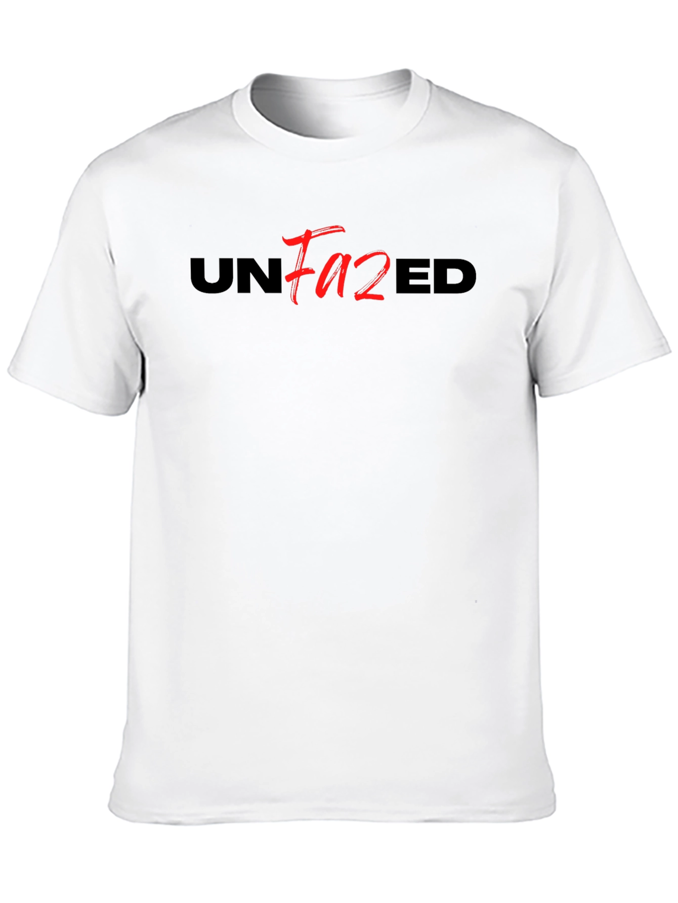Camiseta Negra Unfazed - Estilo Casual y Moderno