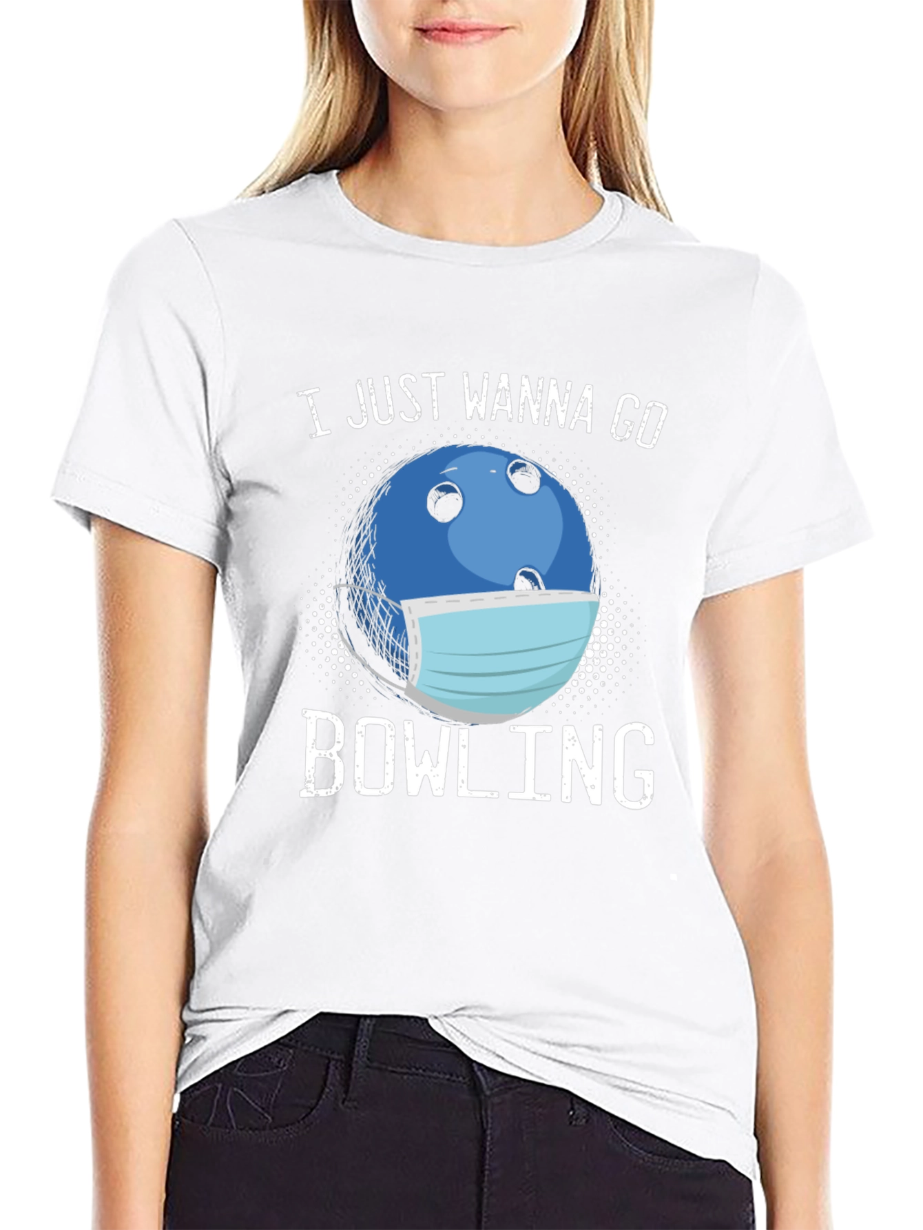 Camiseta Bolos con Mascarilla - ¡Quiero Jugar!