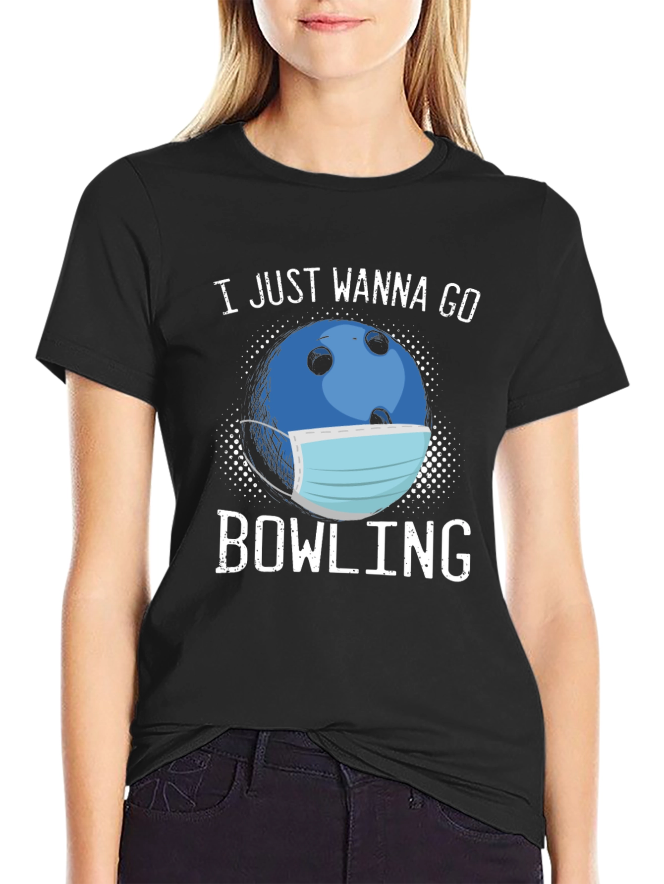 Camiseta Bolos con Mascarilla - ¡Quiero Jugar!