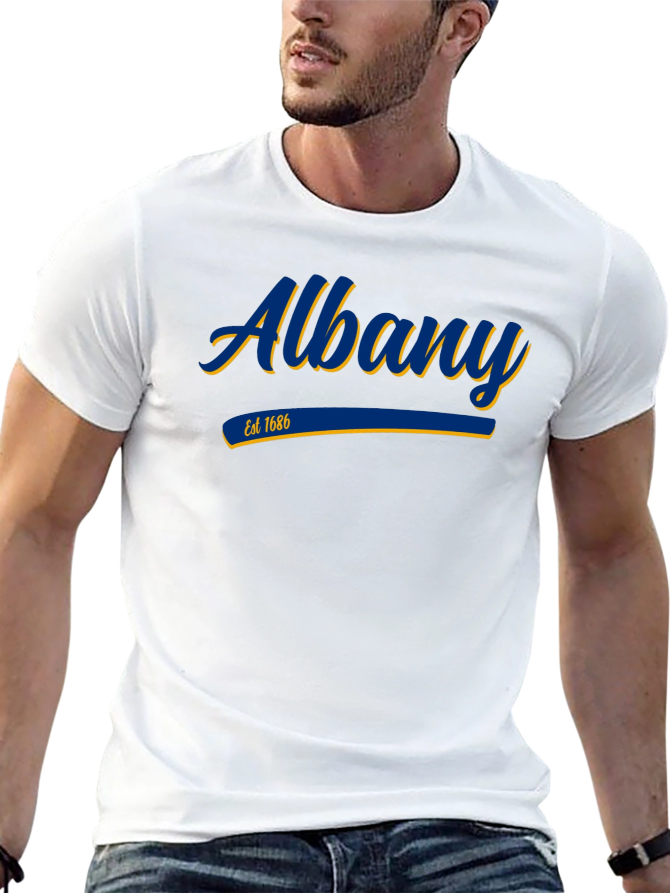 Camiseta Negra Albany Est. 1686