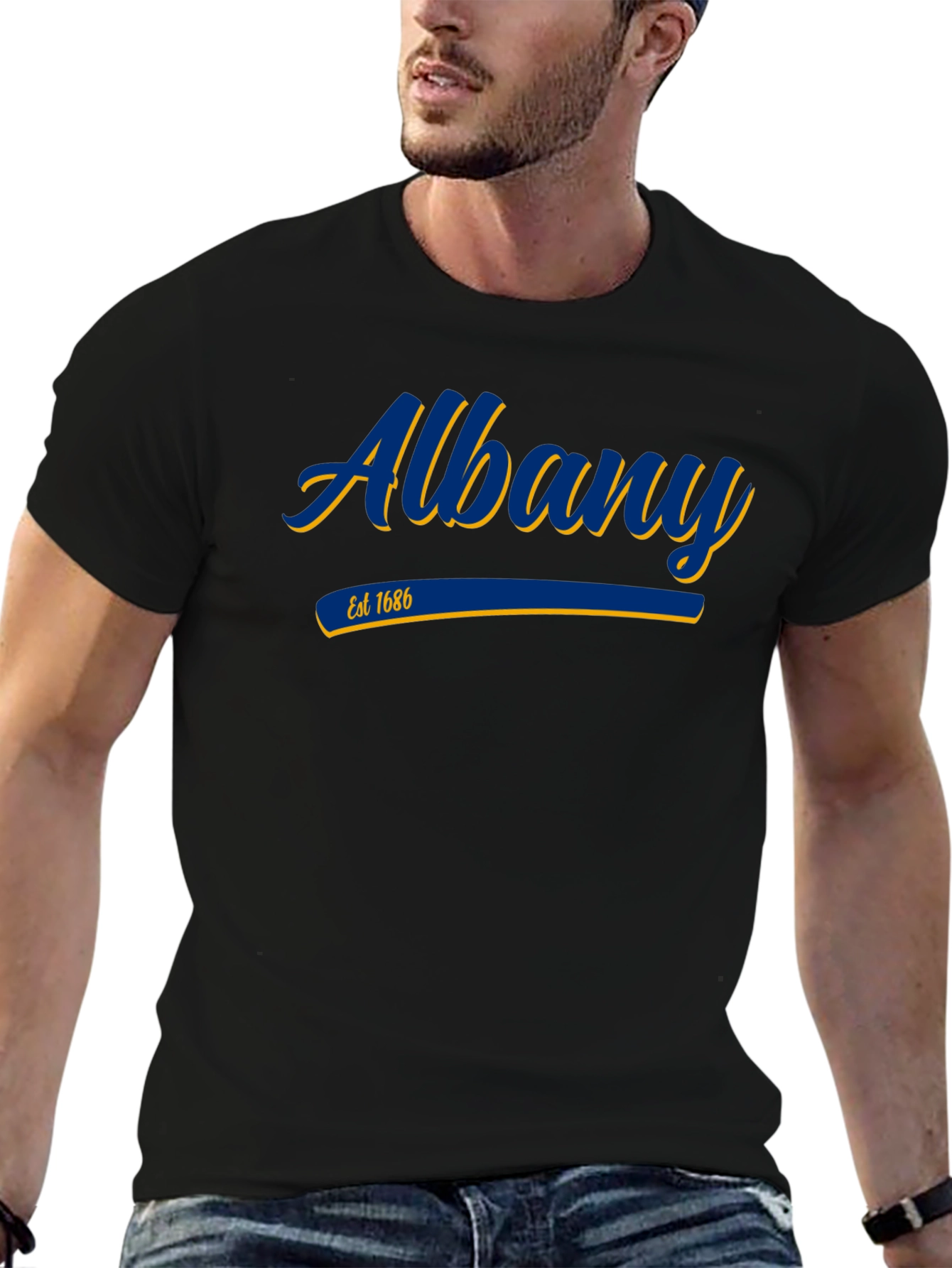 Camiseta Negra Albany Est. 1686