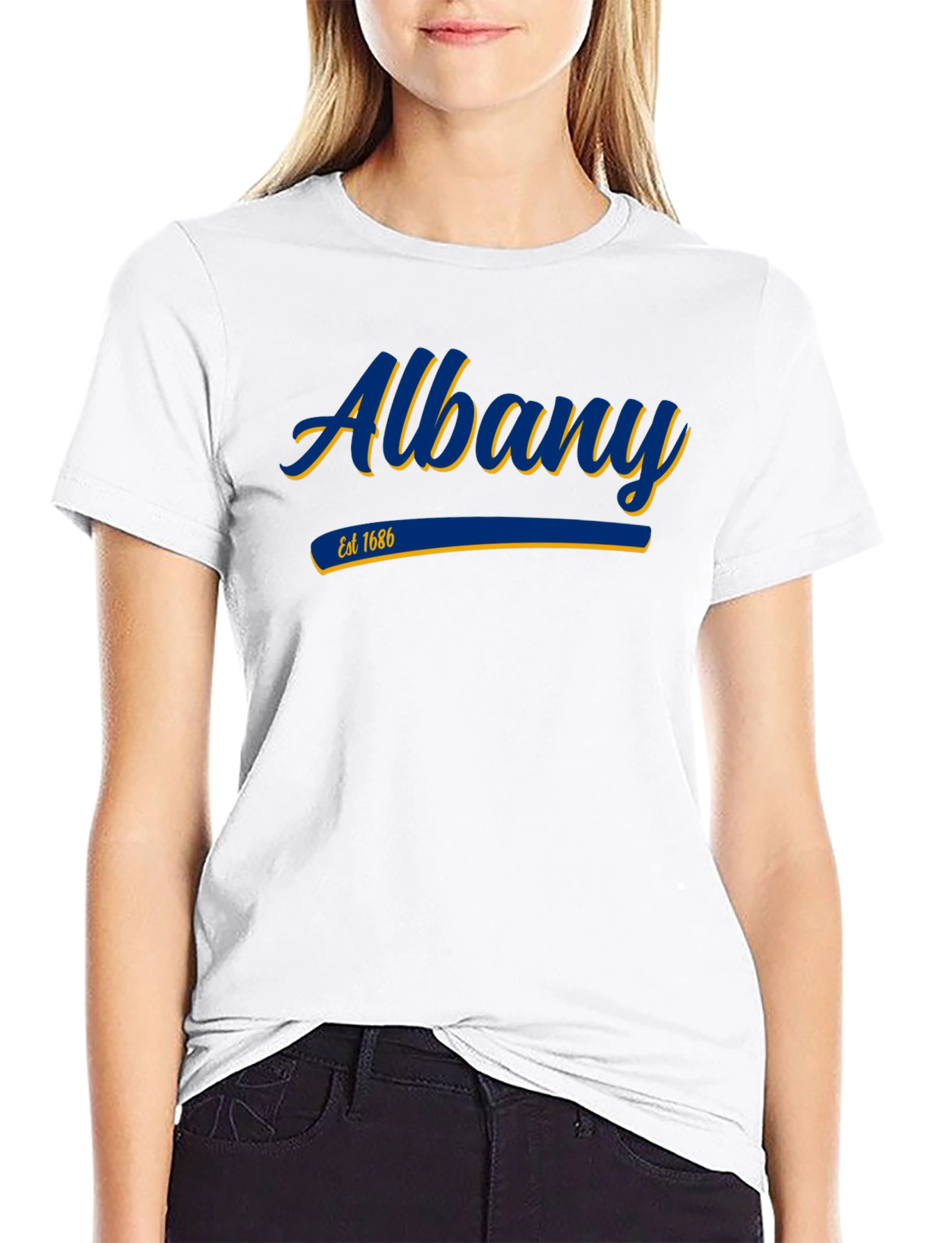 Camiseta Negra Albany Est. 1686