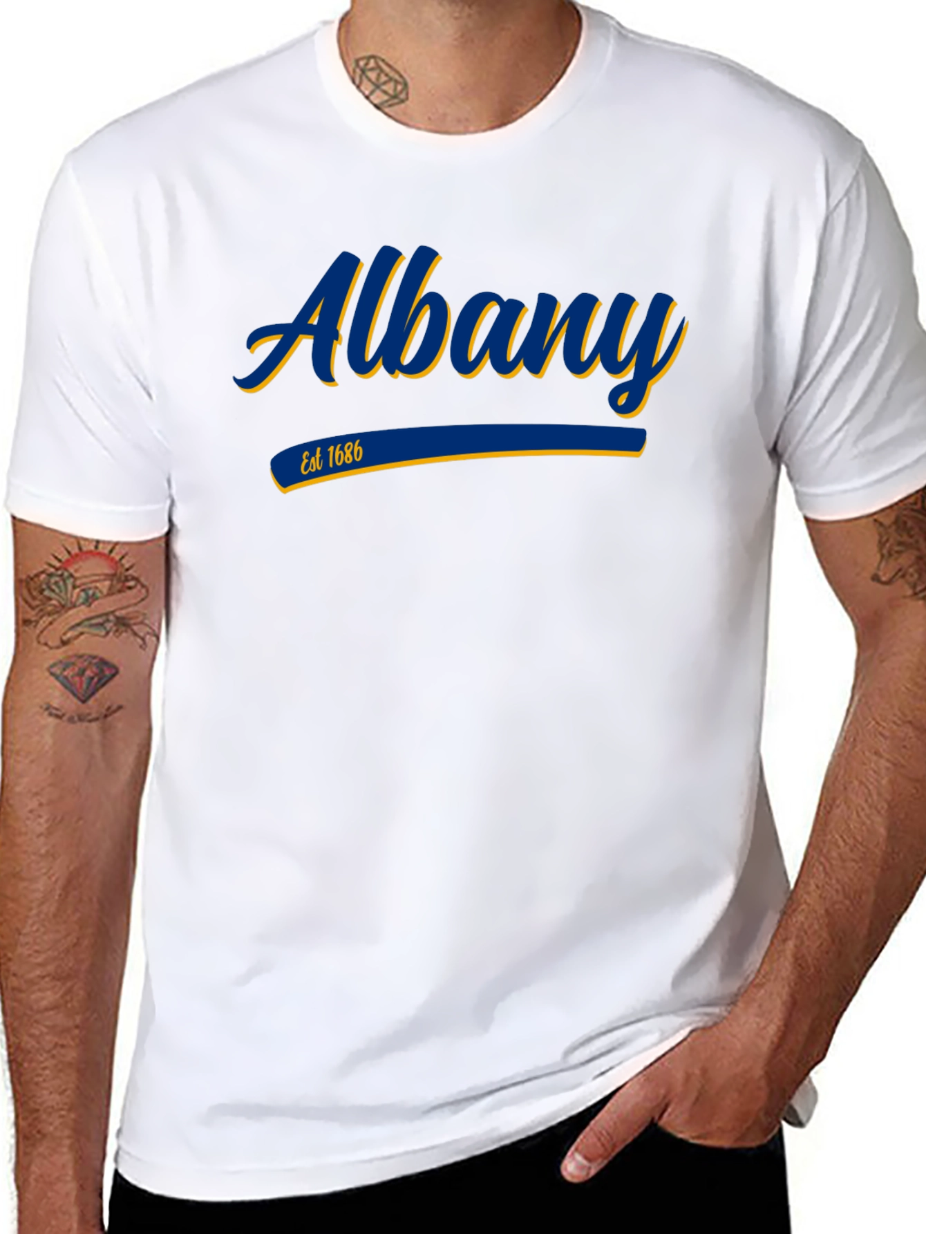 Camiseta Negra Albany Est. 1686