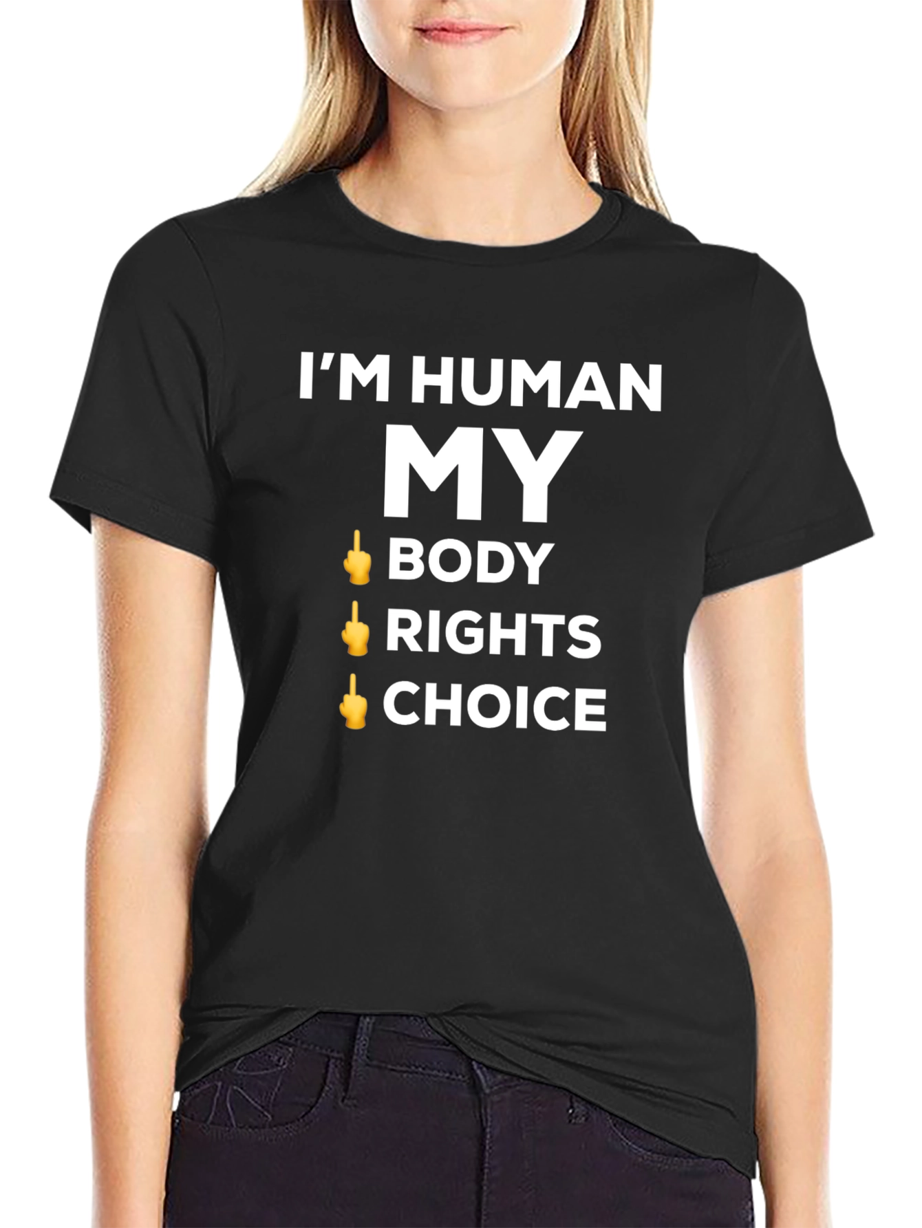 Camiseta Hombre: Mi Cuerpo Mis Derechos Mi Decisión