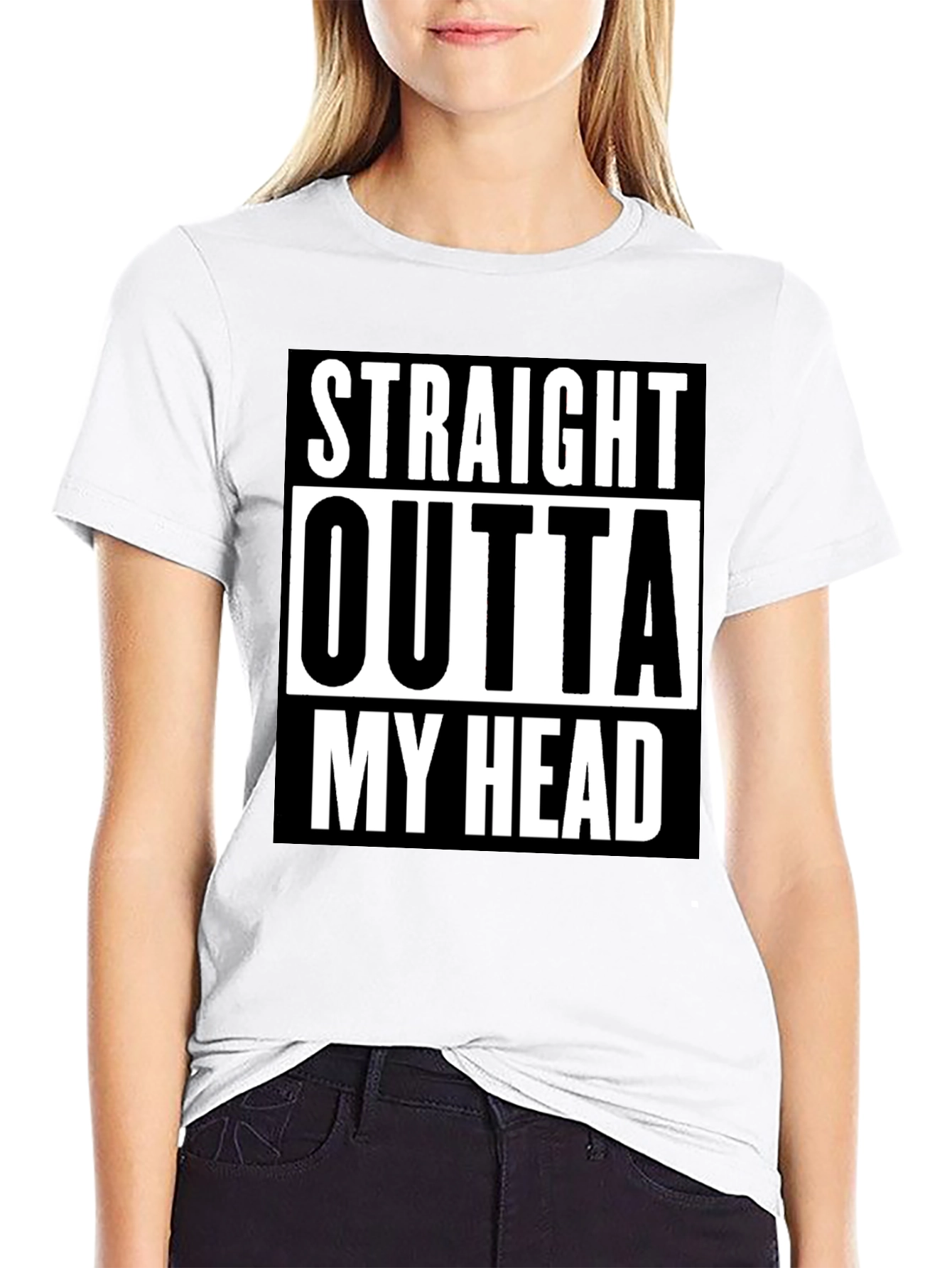 Camiseta Negra: Directo Desde Mi Cabeza