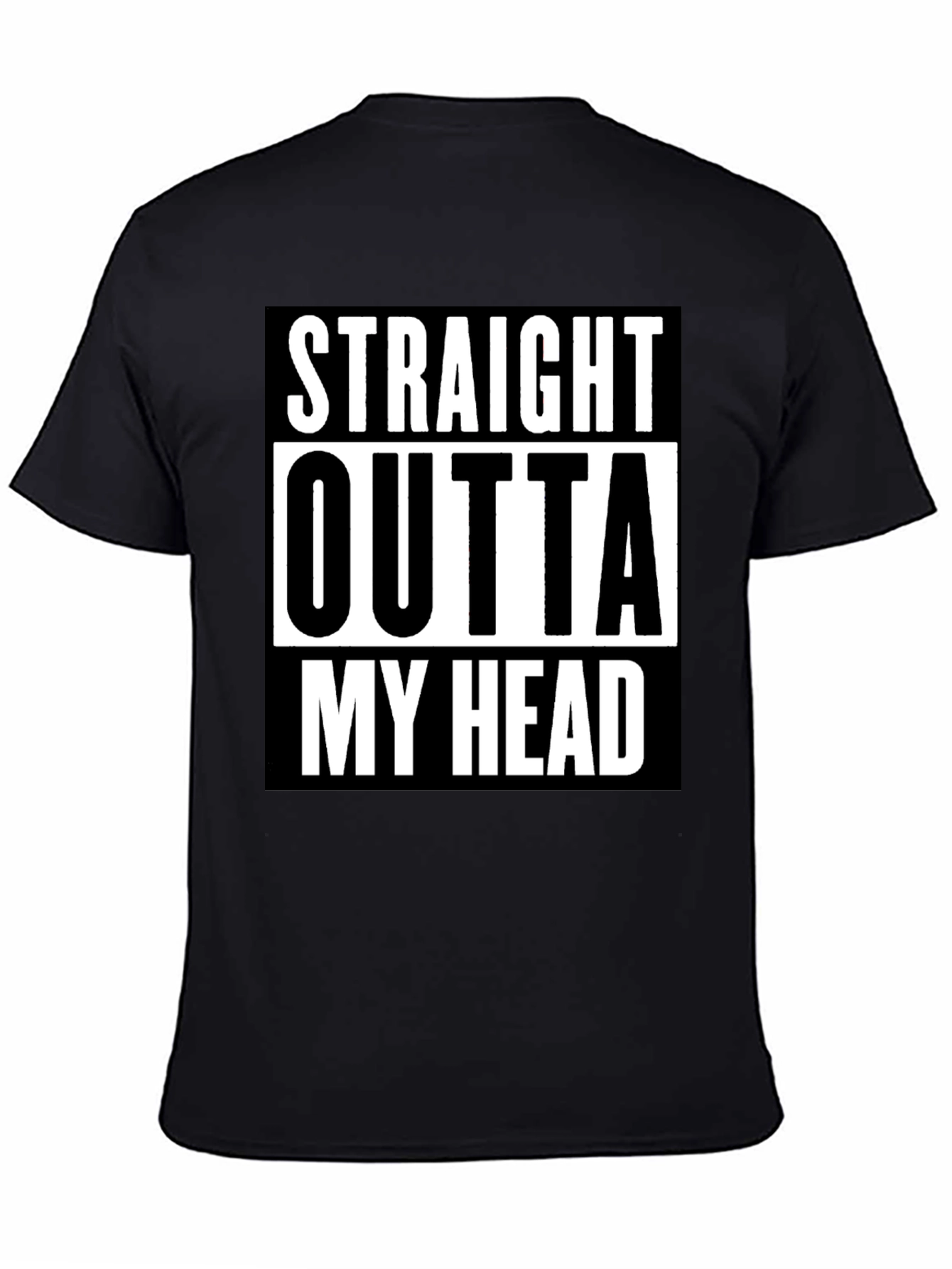 Camiseta Negra: Directo Desde Mi Cabeza