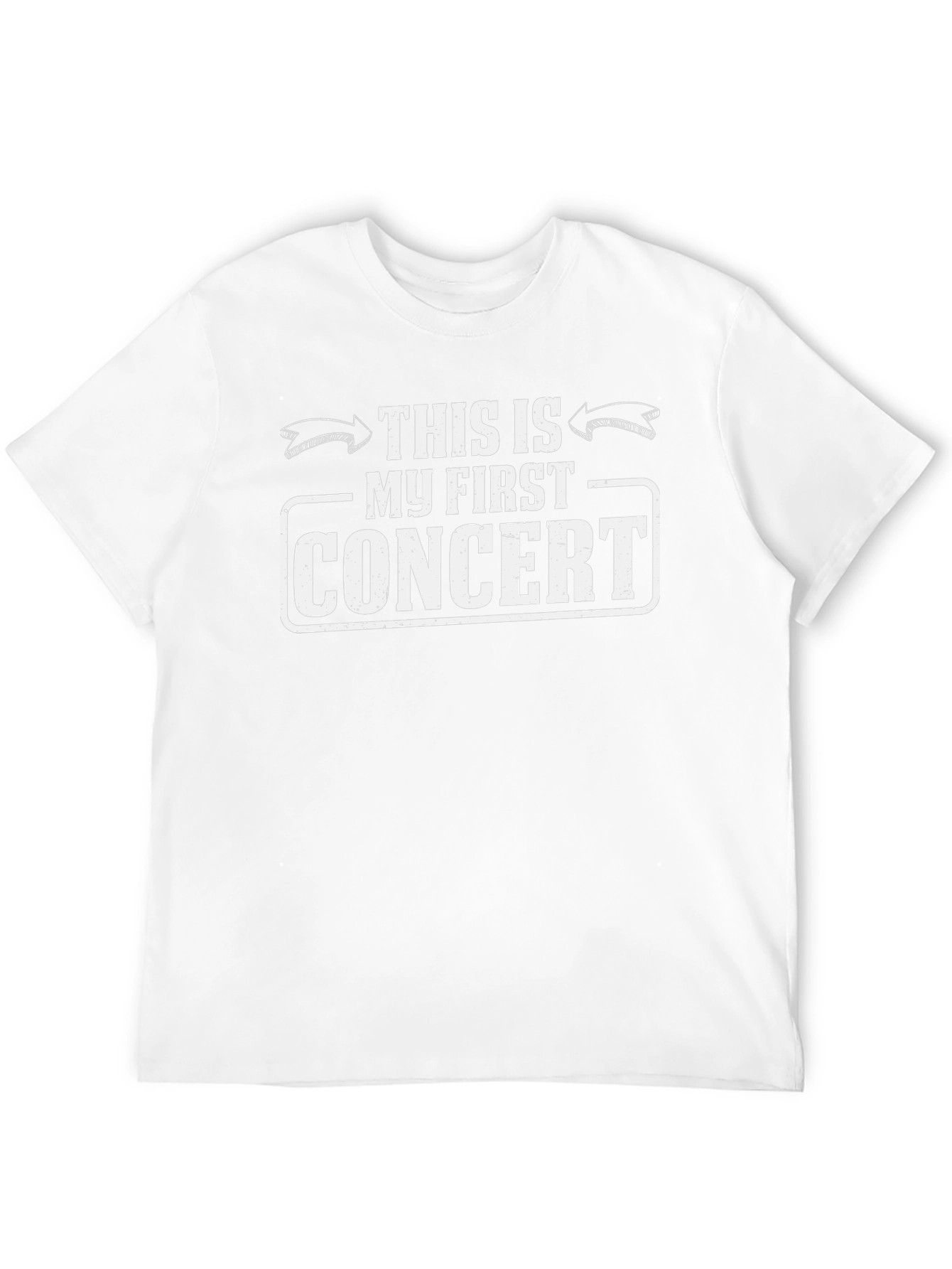 Camiseta Negra: ¡Mi Primer Concierto!