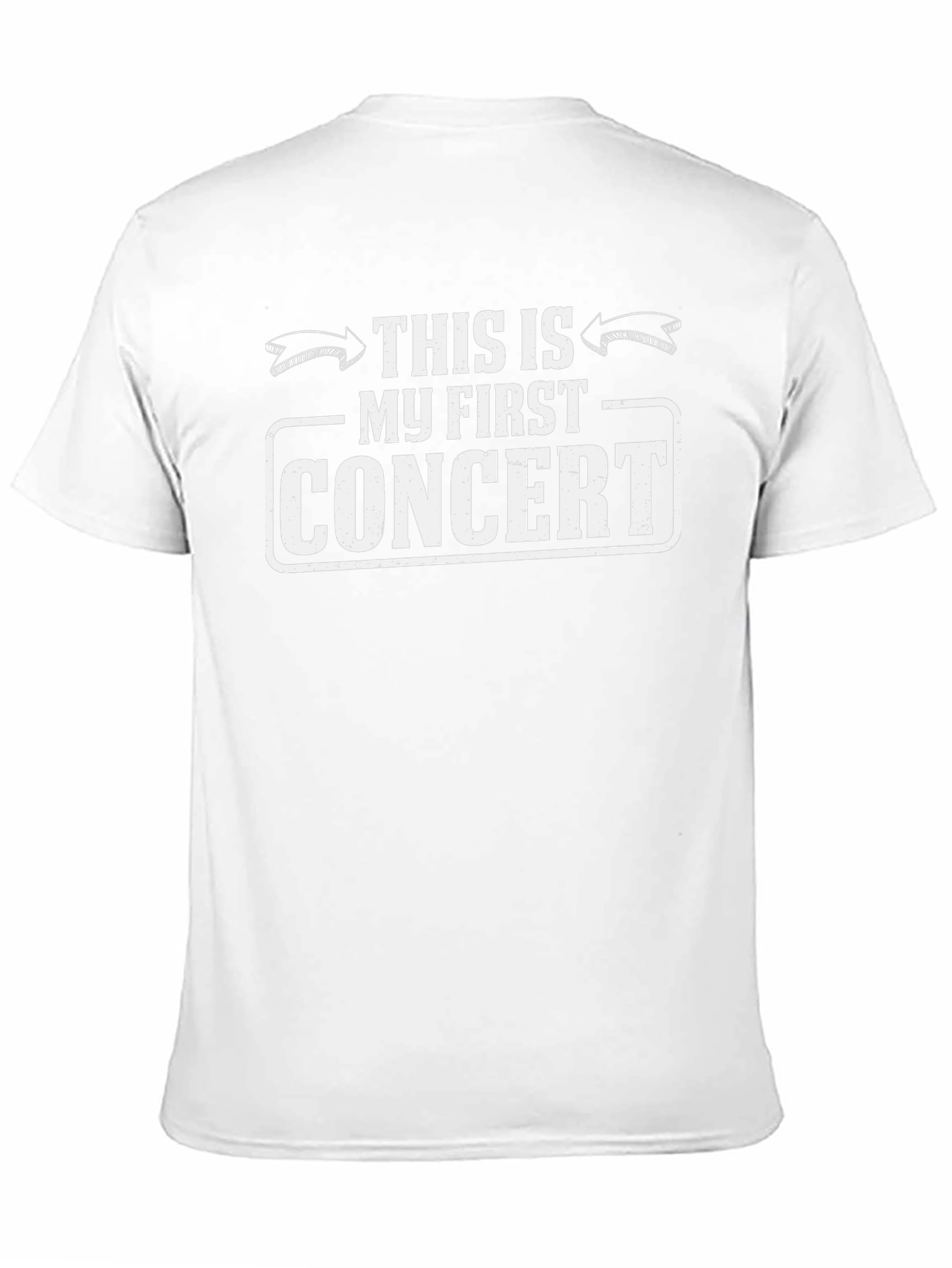 Camiseta Negra: ¡Mi Primer Concierto!