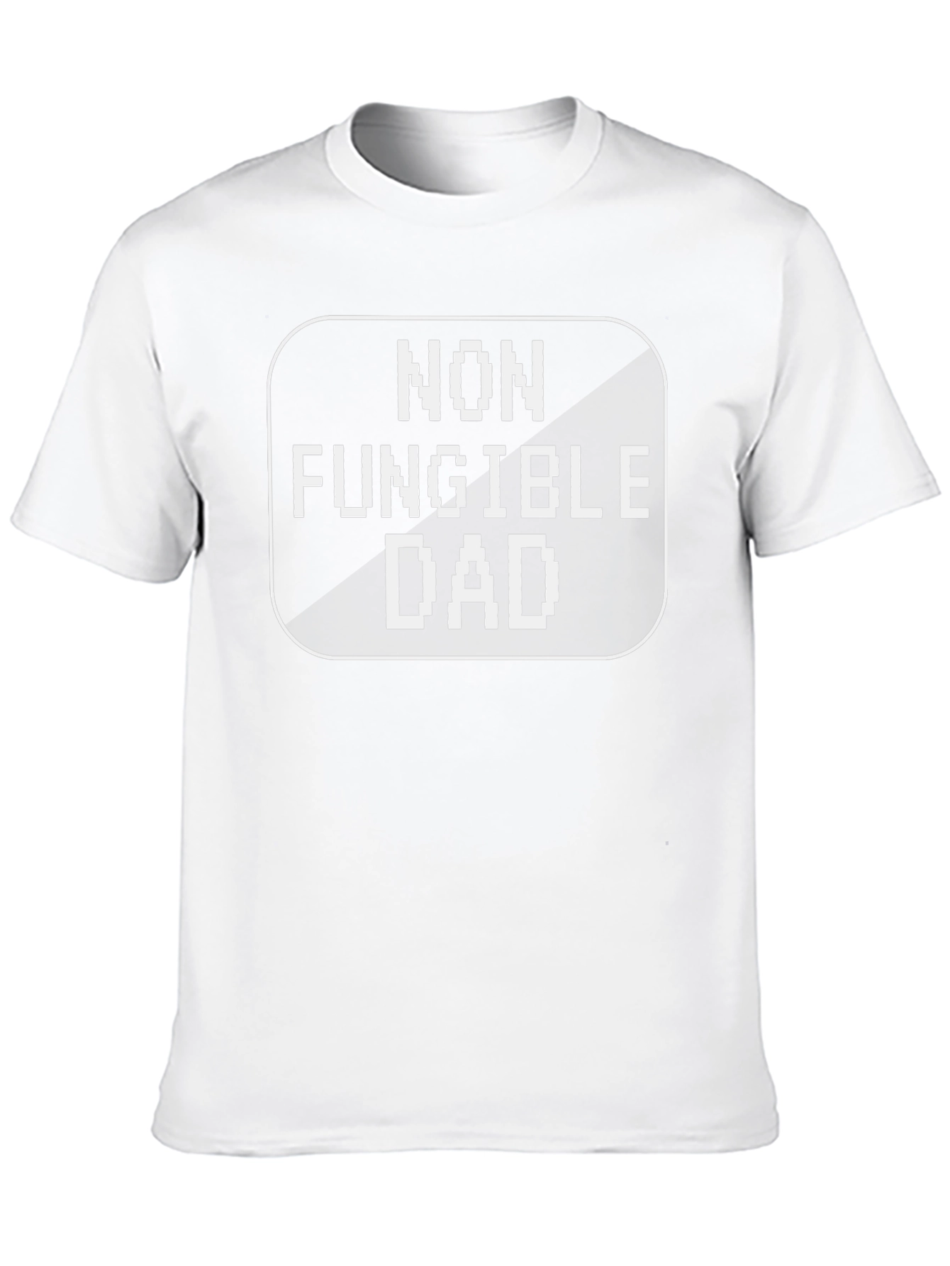 Camiseta Negra Non Fungible Dad para Papás Modernos