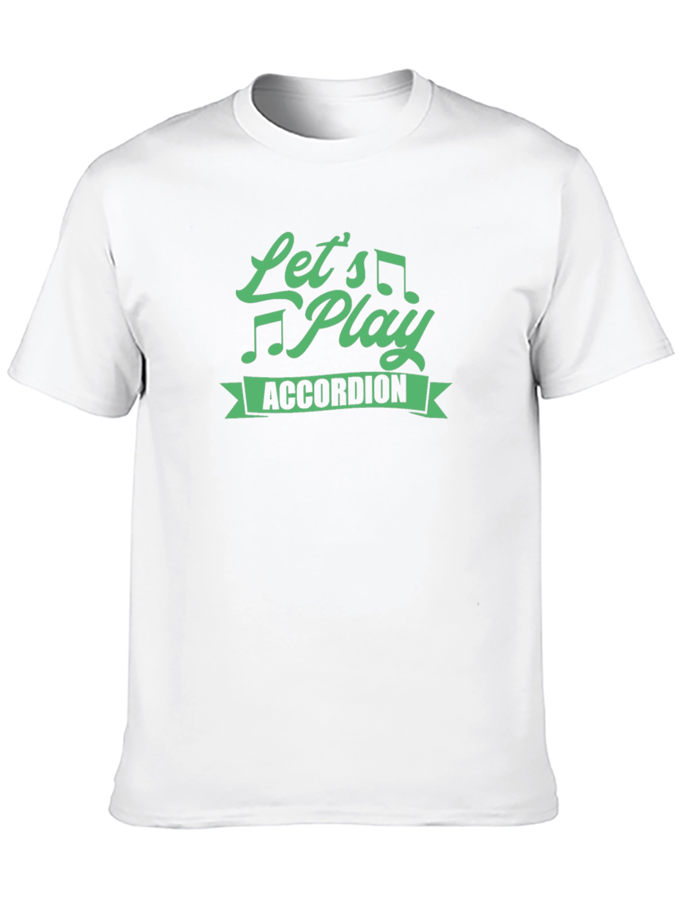 Camiseta Negra Lets Play Accordion