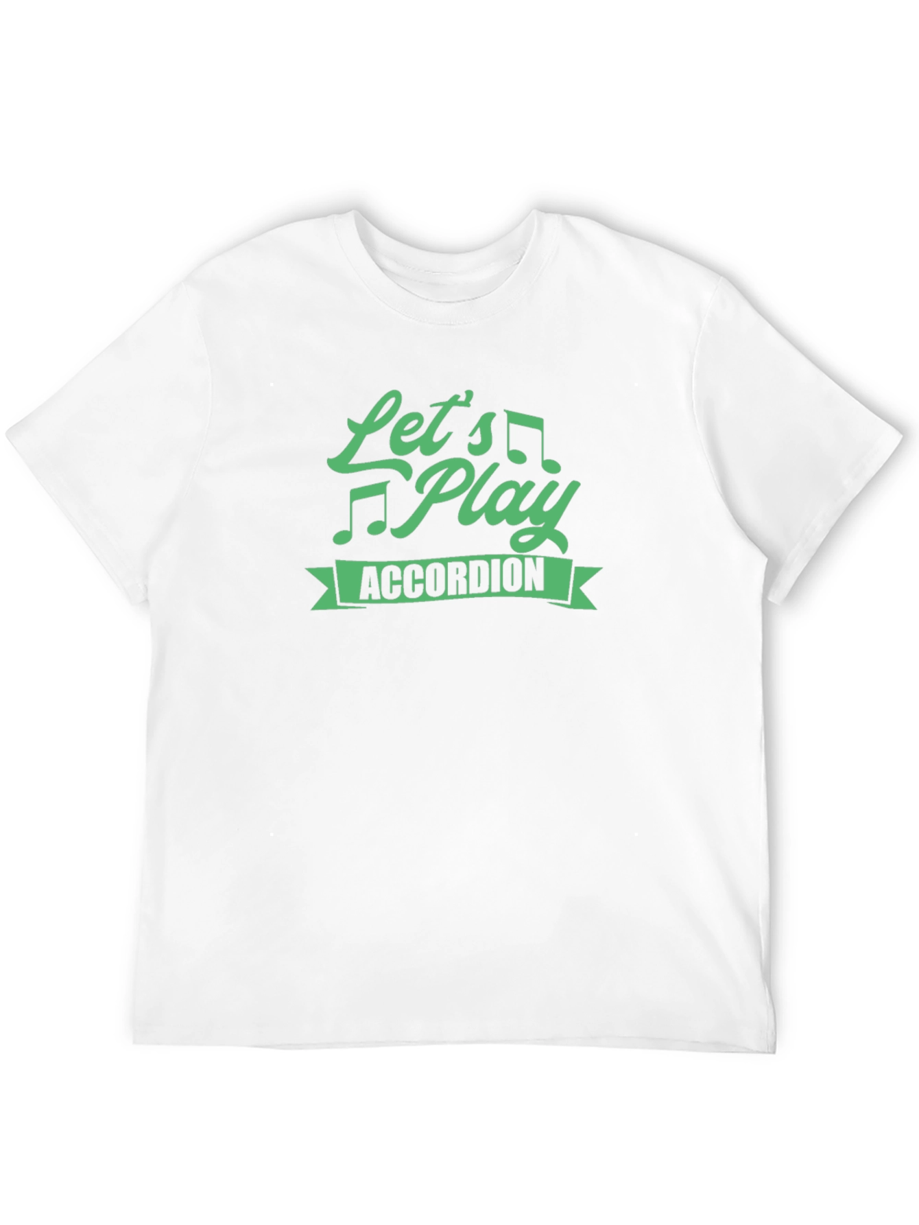 Camiseta Negra Lets Play Accordion