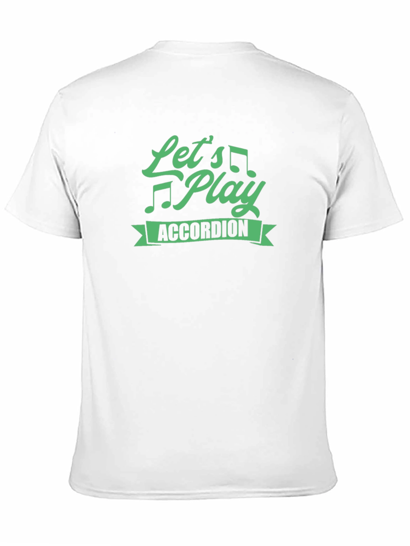 Camiseta Negra Lets Play Accordion