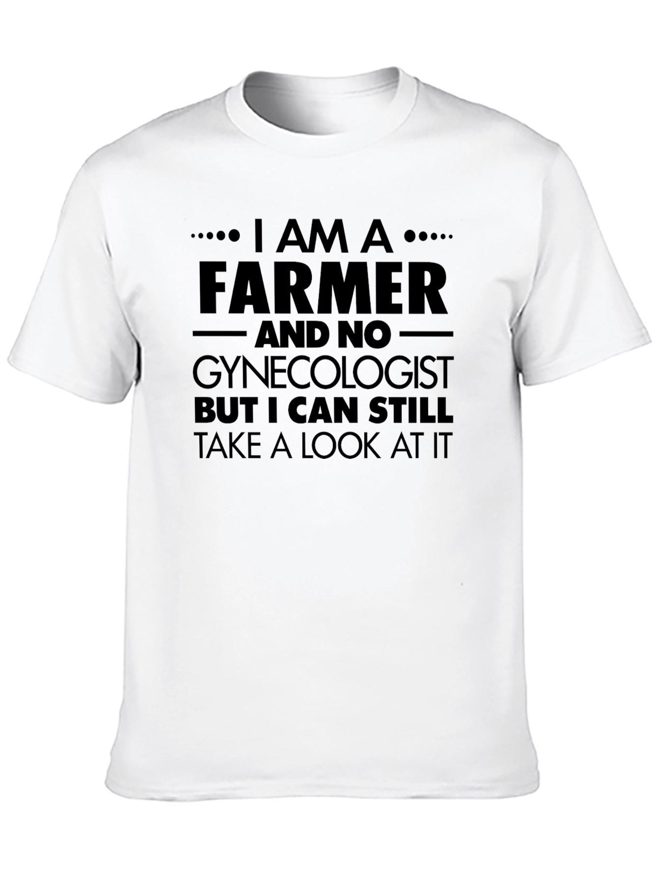 Camiseta Humorística Agricultor - Gynecólogo