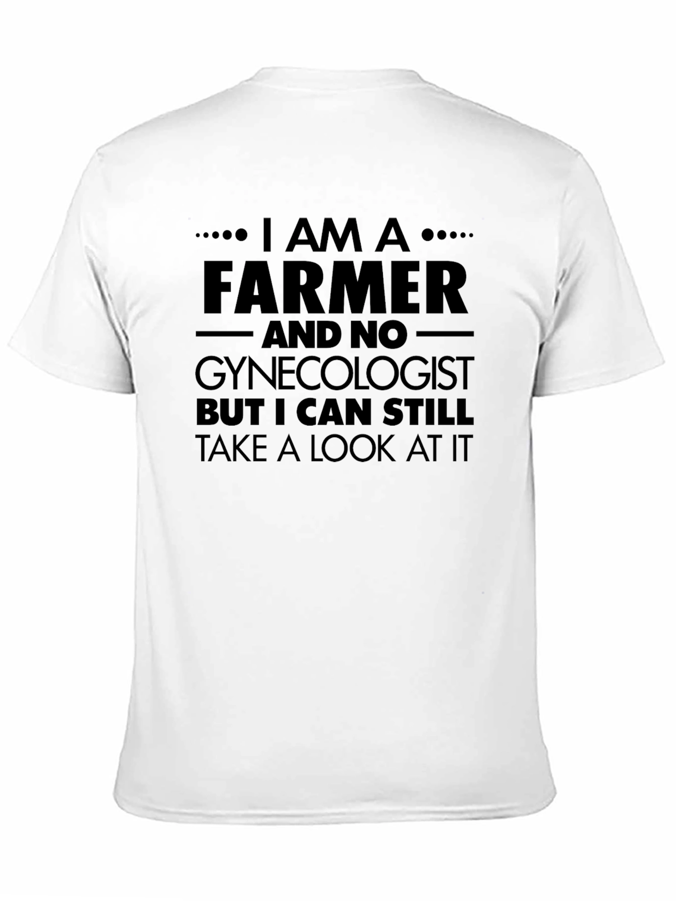Camiseta Humorística Agricultor - Gynecólogo