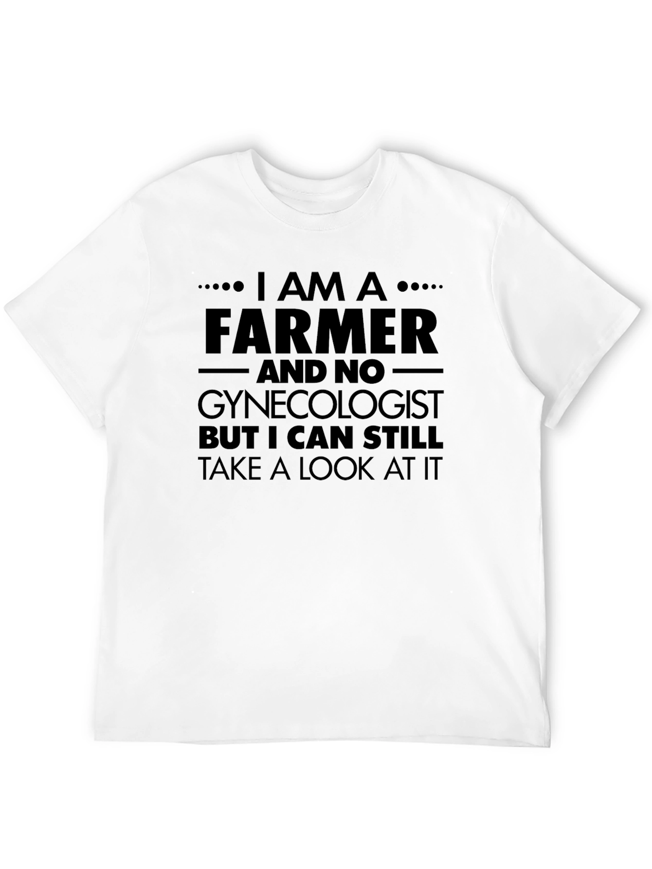 Camiseta Humorística Agricultor - Gynecólogo