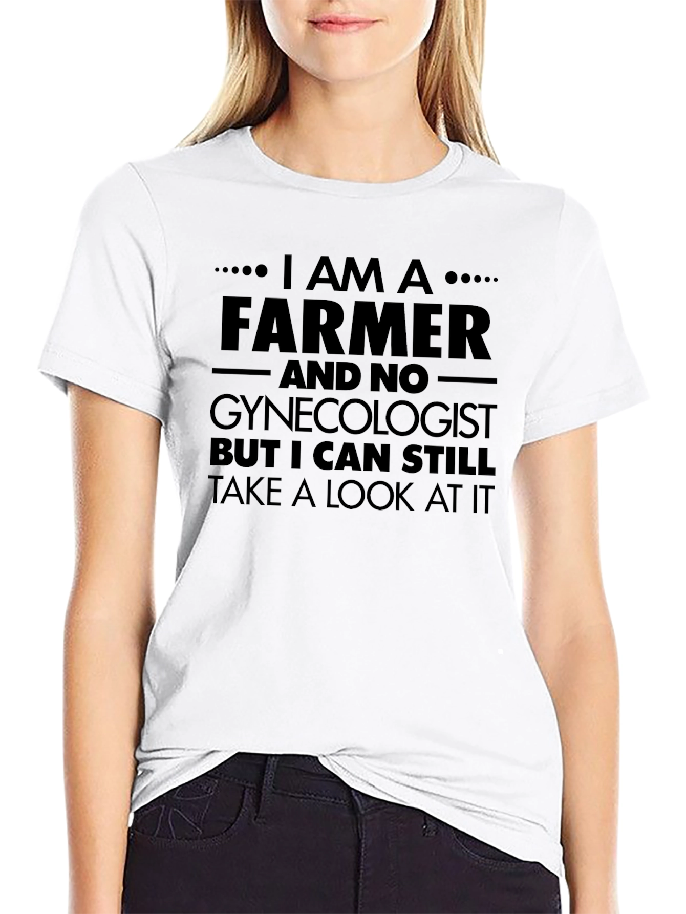 Camiseta Humorística Agricultor - Gynecólogo