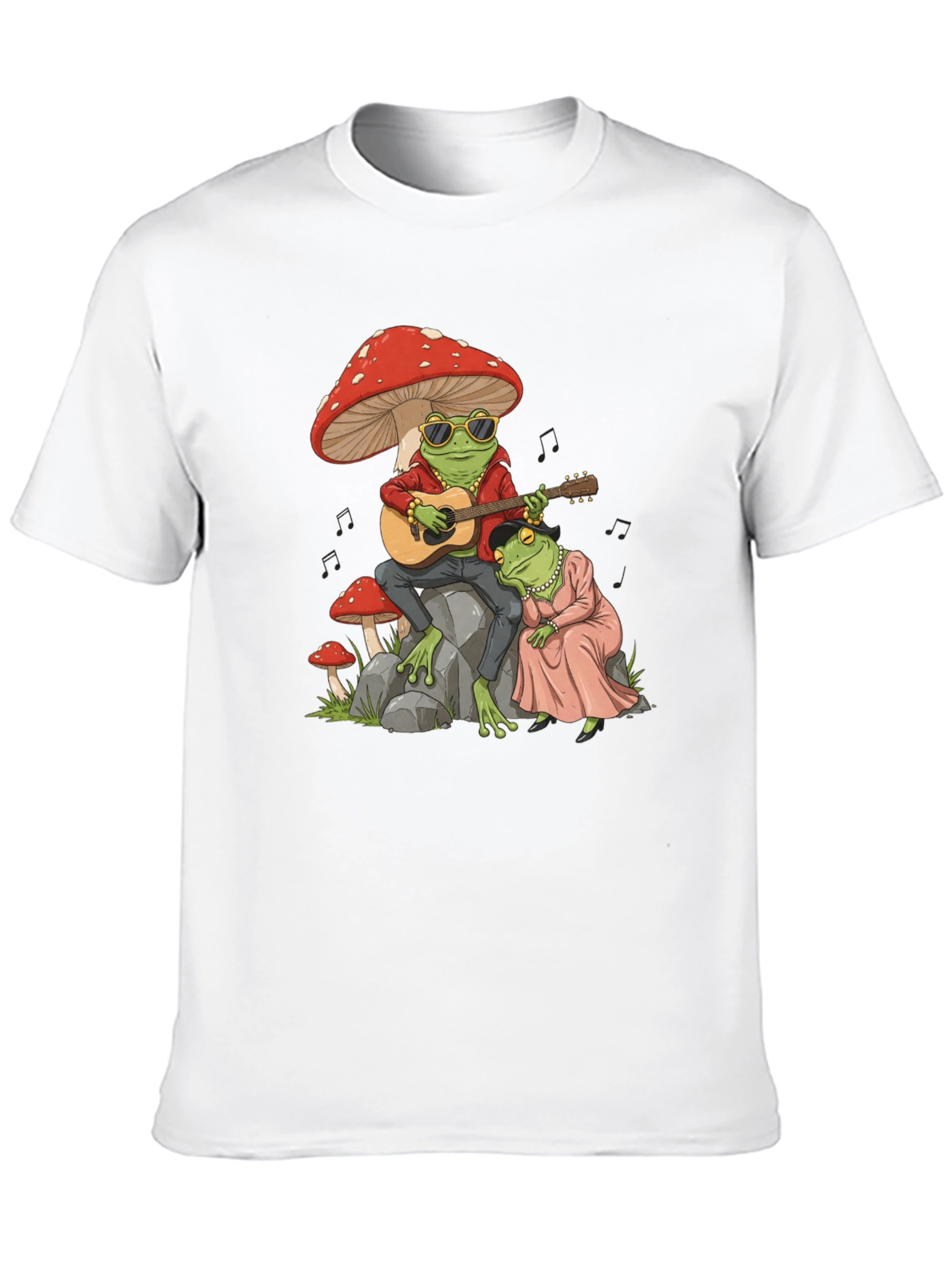 Camiseta Rana Músico Seta