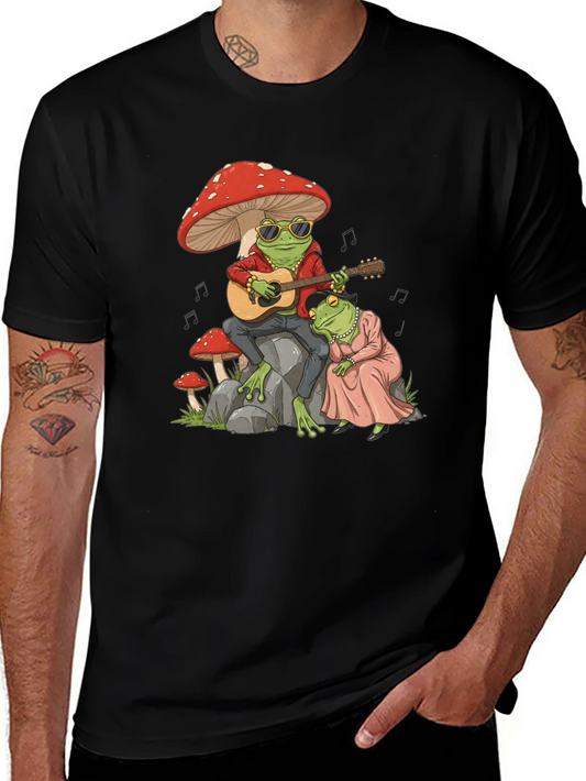 Camiseta Rana Músico Seta