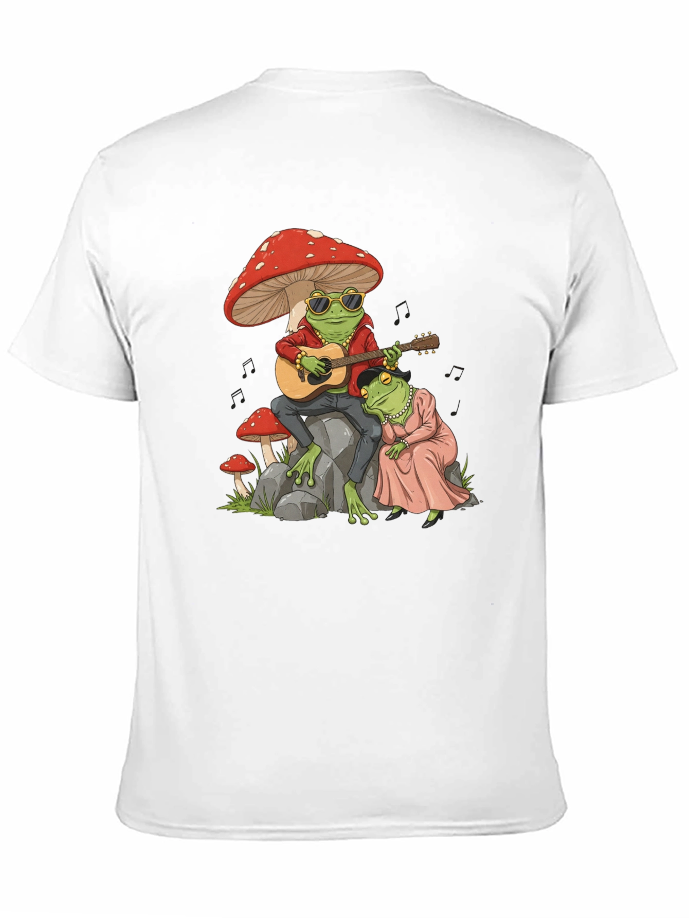 Camiseta Rana Músico Seta