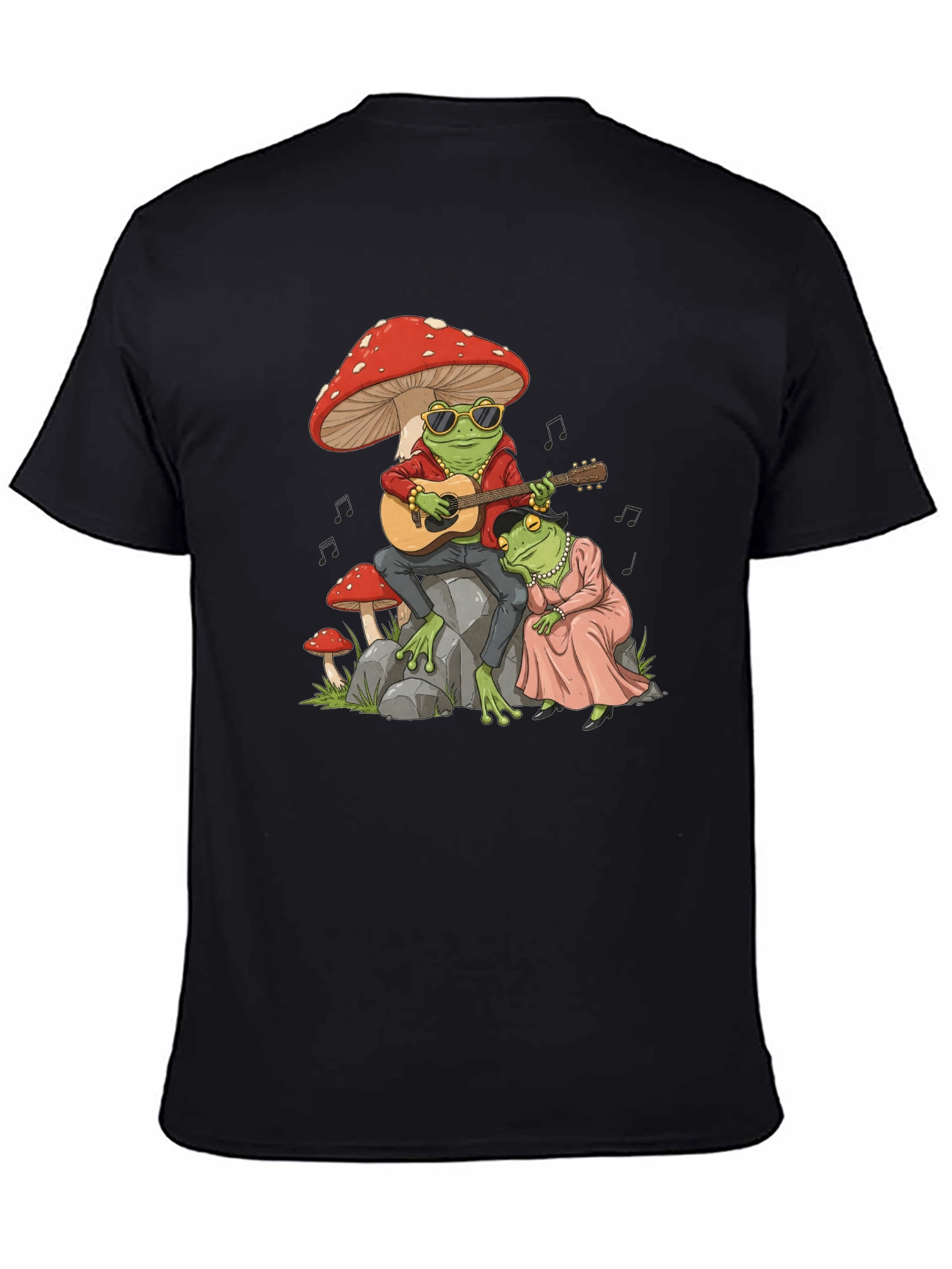 Camiseta Rana Músico Seta
