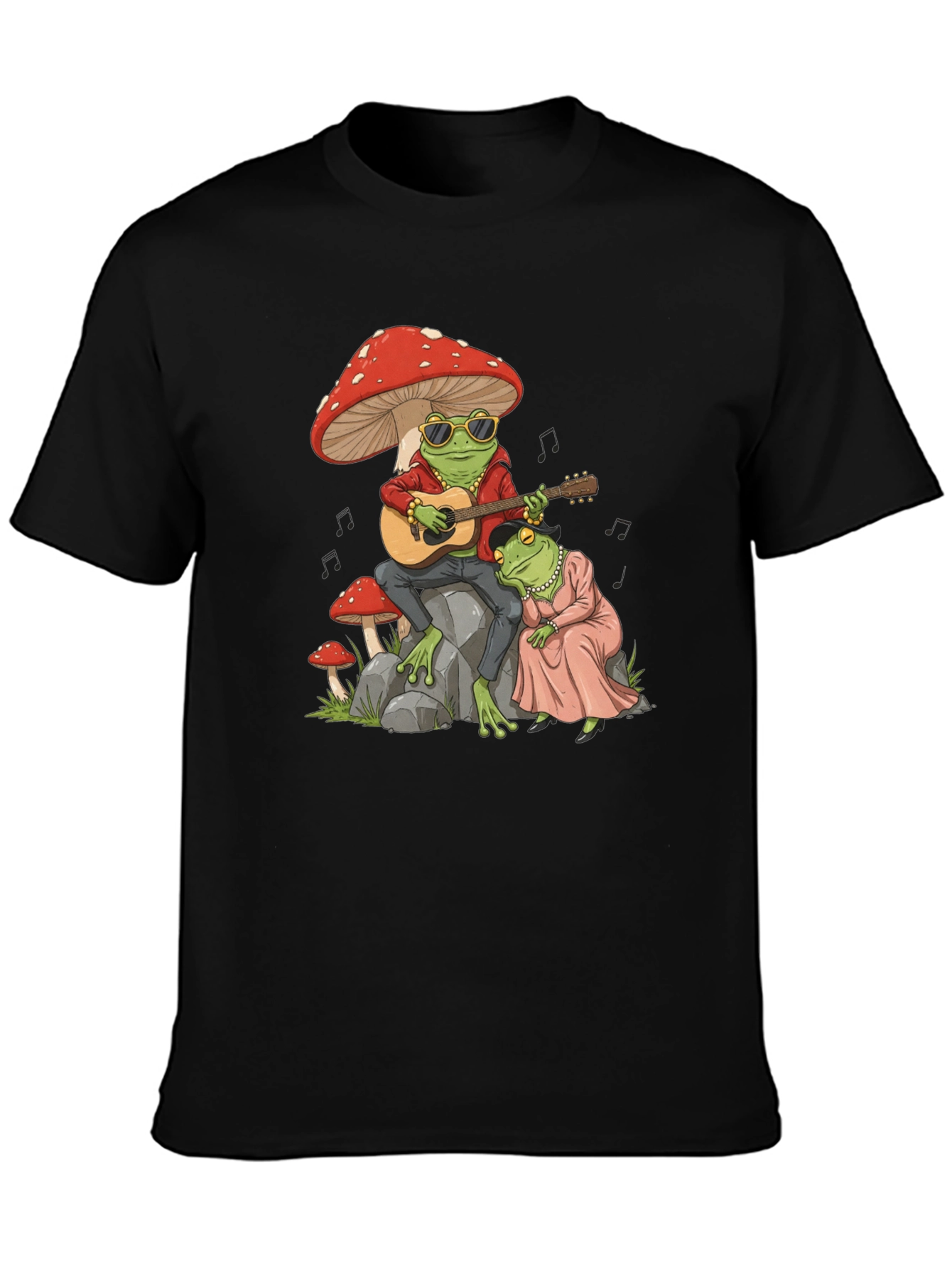 Camiseta Rana Músico Seta