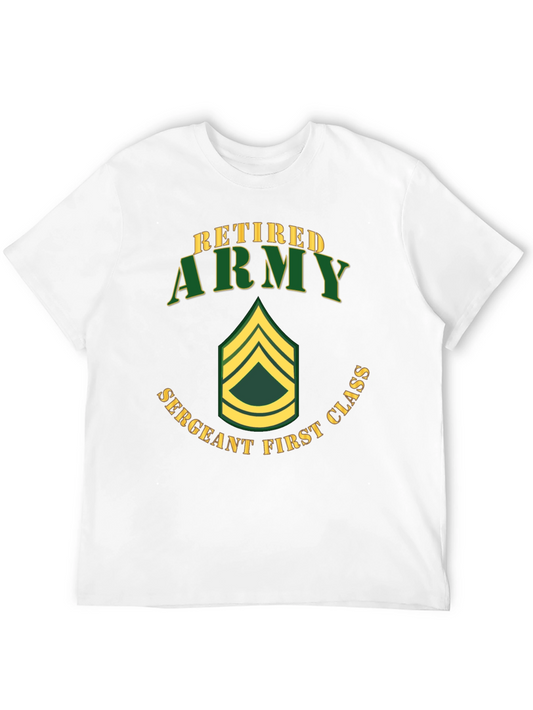 Camiseta Retirado Ejército Sargento de Primera Clase