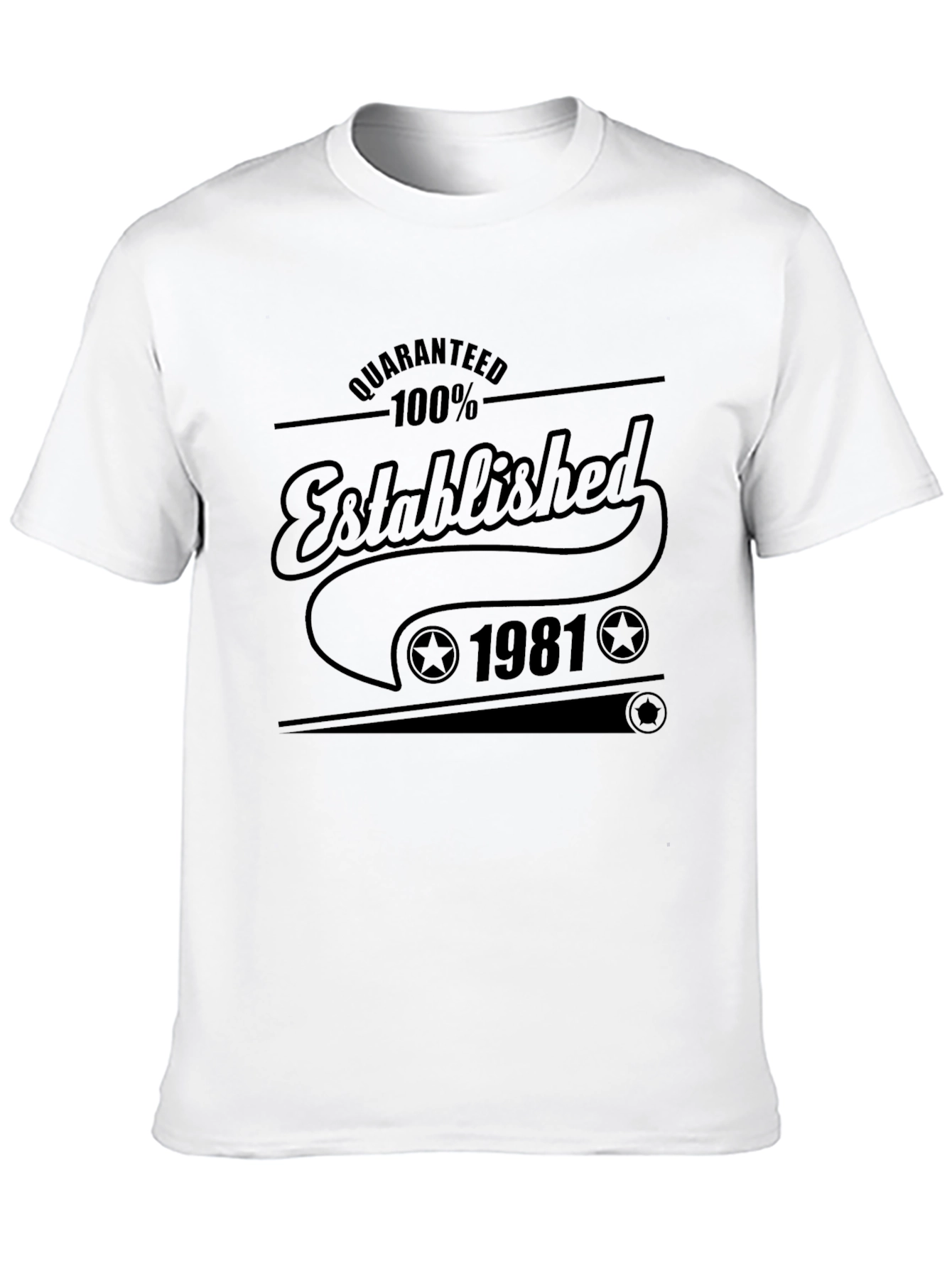 Camiseta Negra Established 1981