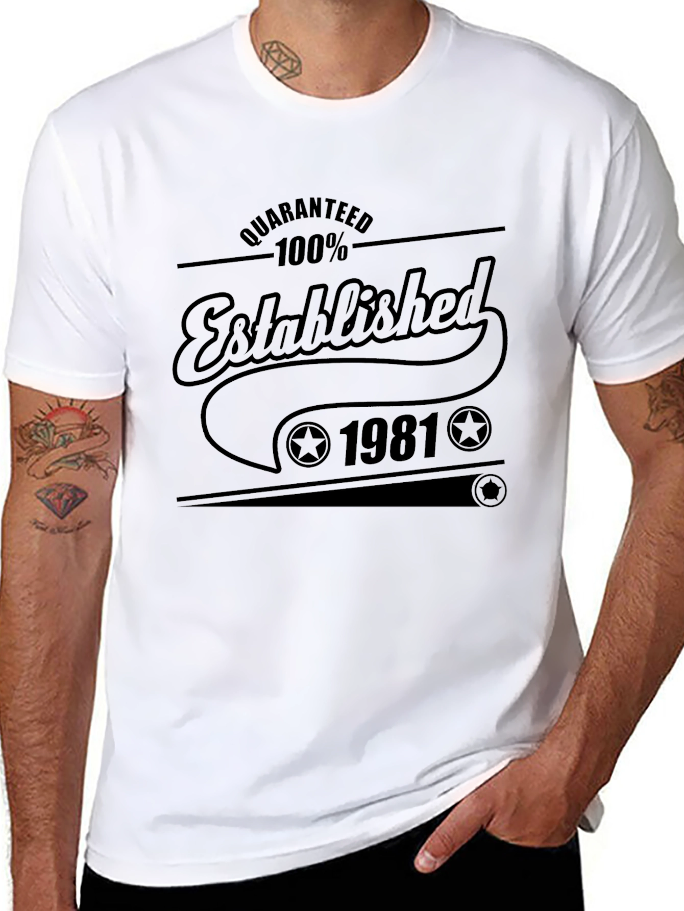 Camiseta Negra Established 1981