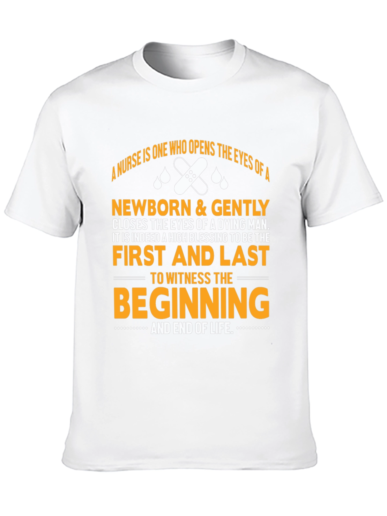 Camiseta Negra: Honor a la Enfermería