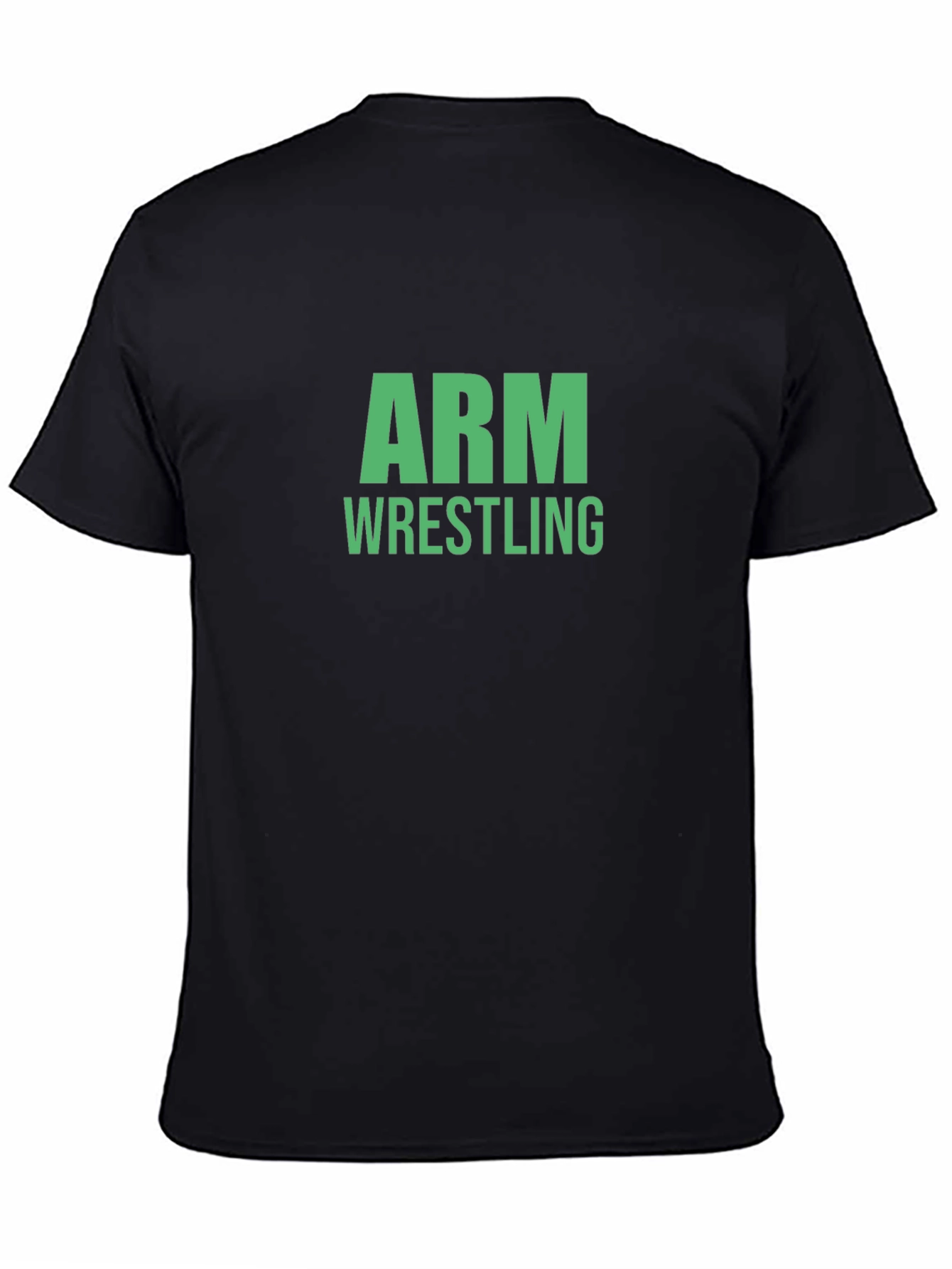 Camiseta Negra Arm Wrestling para Hombre