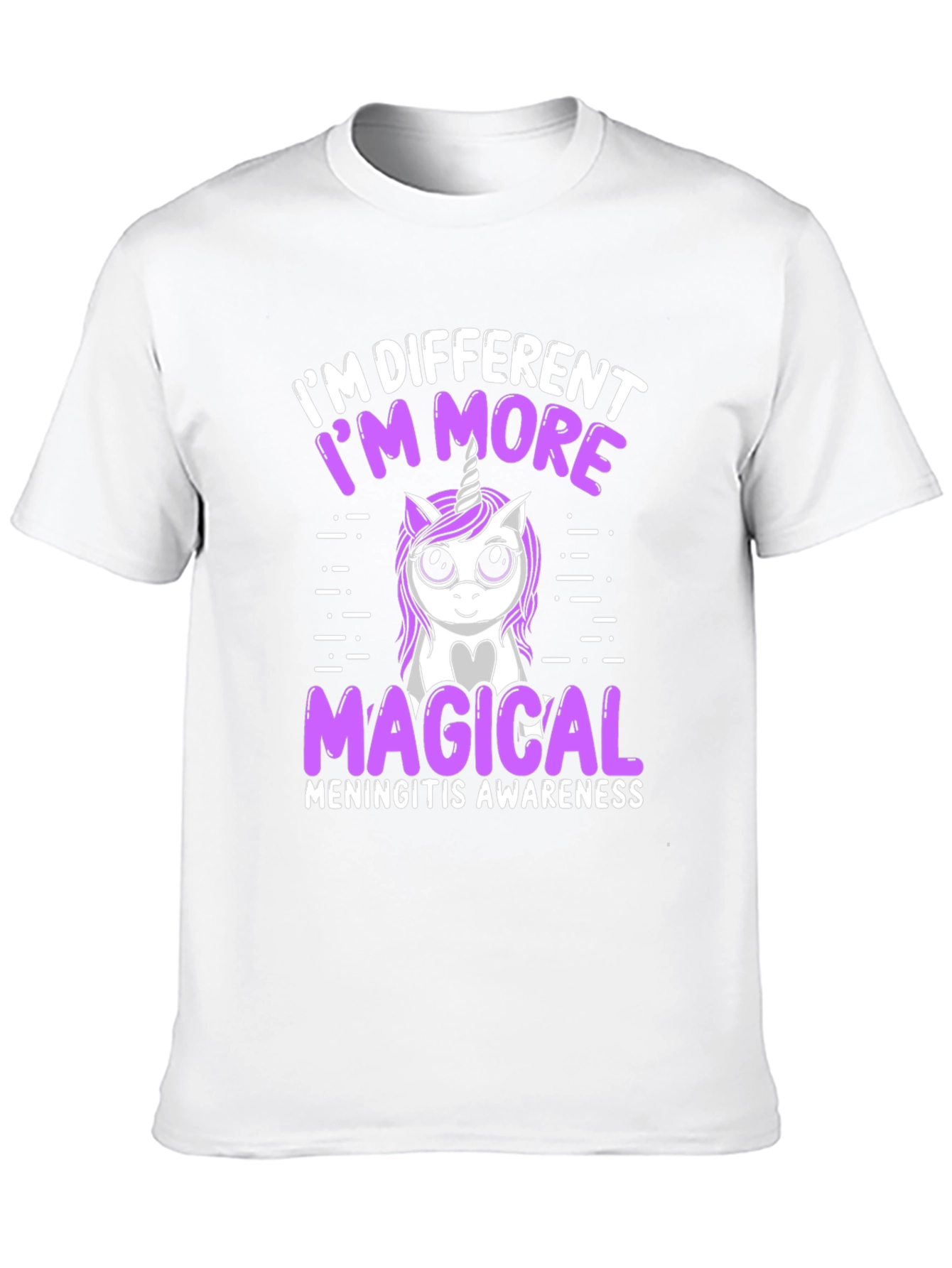 Meningitis Awareness Unicorn Tee