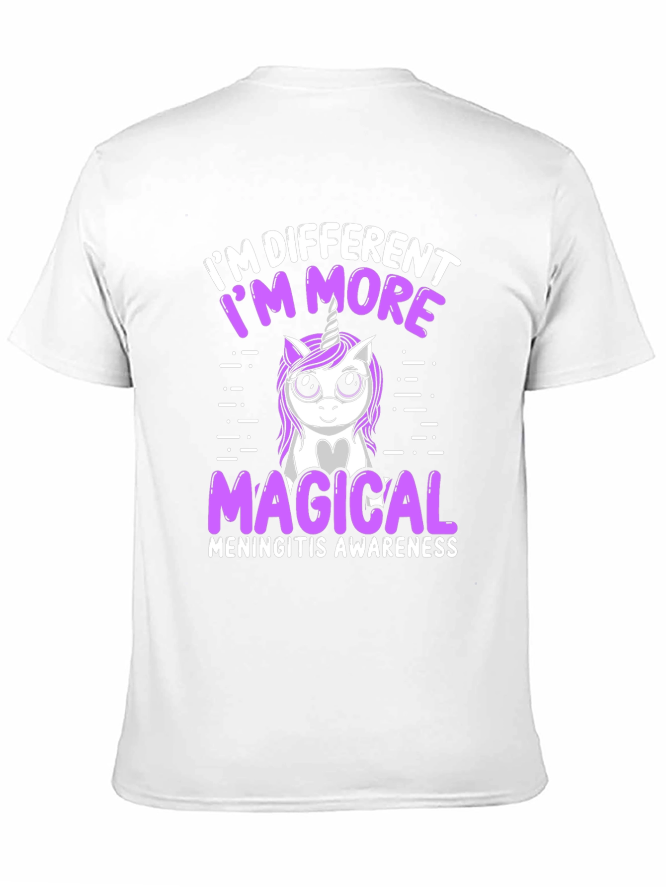 Meningitis Awareness Unicorn Tee
