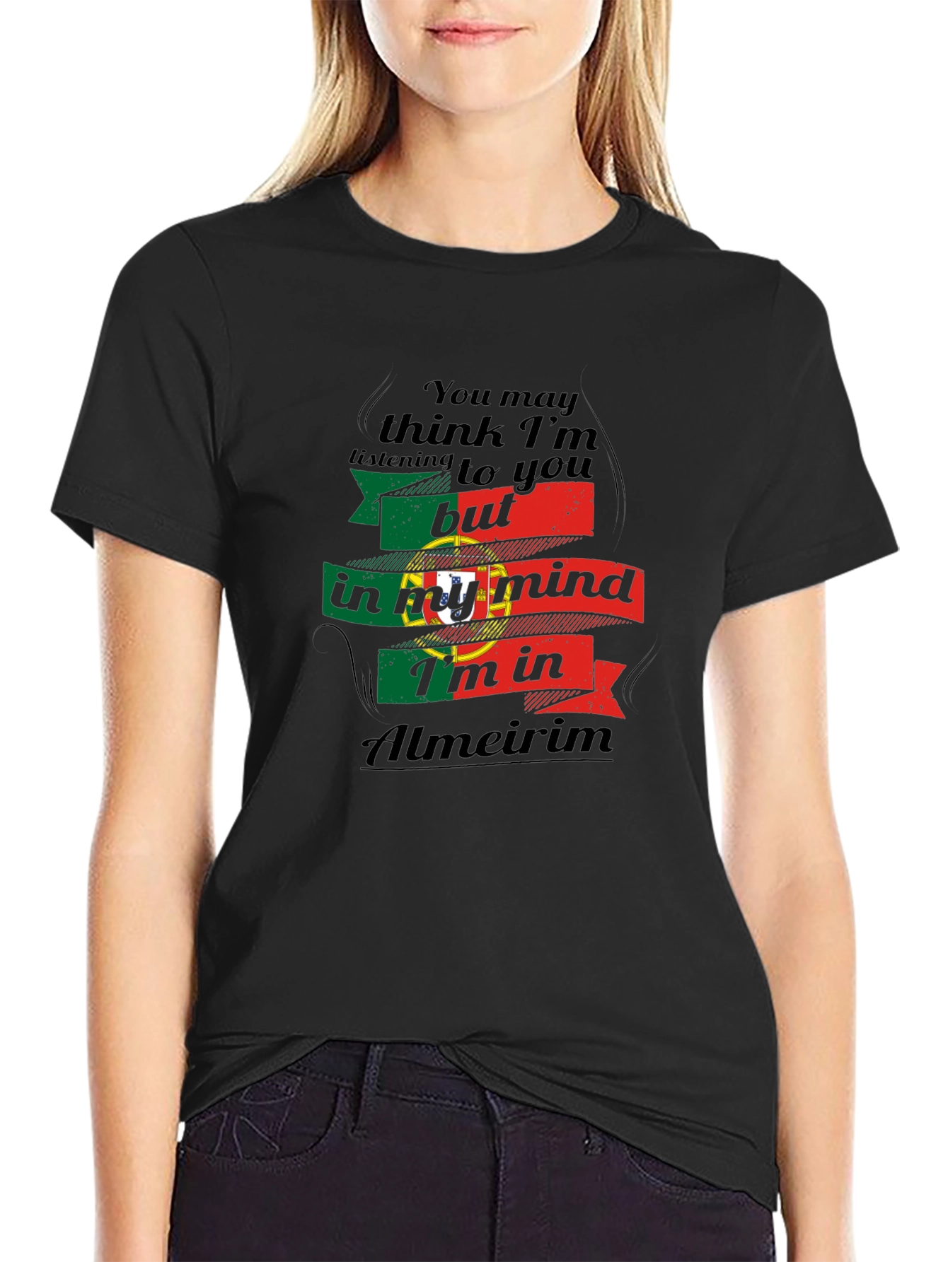 Camiseta Hombre Almeirim En Mente Portugal