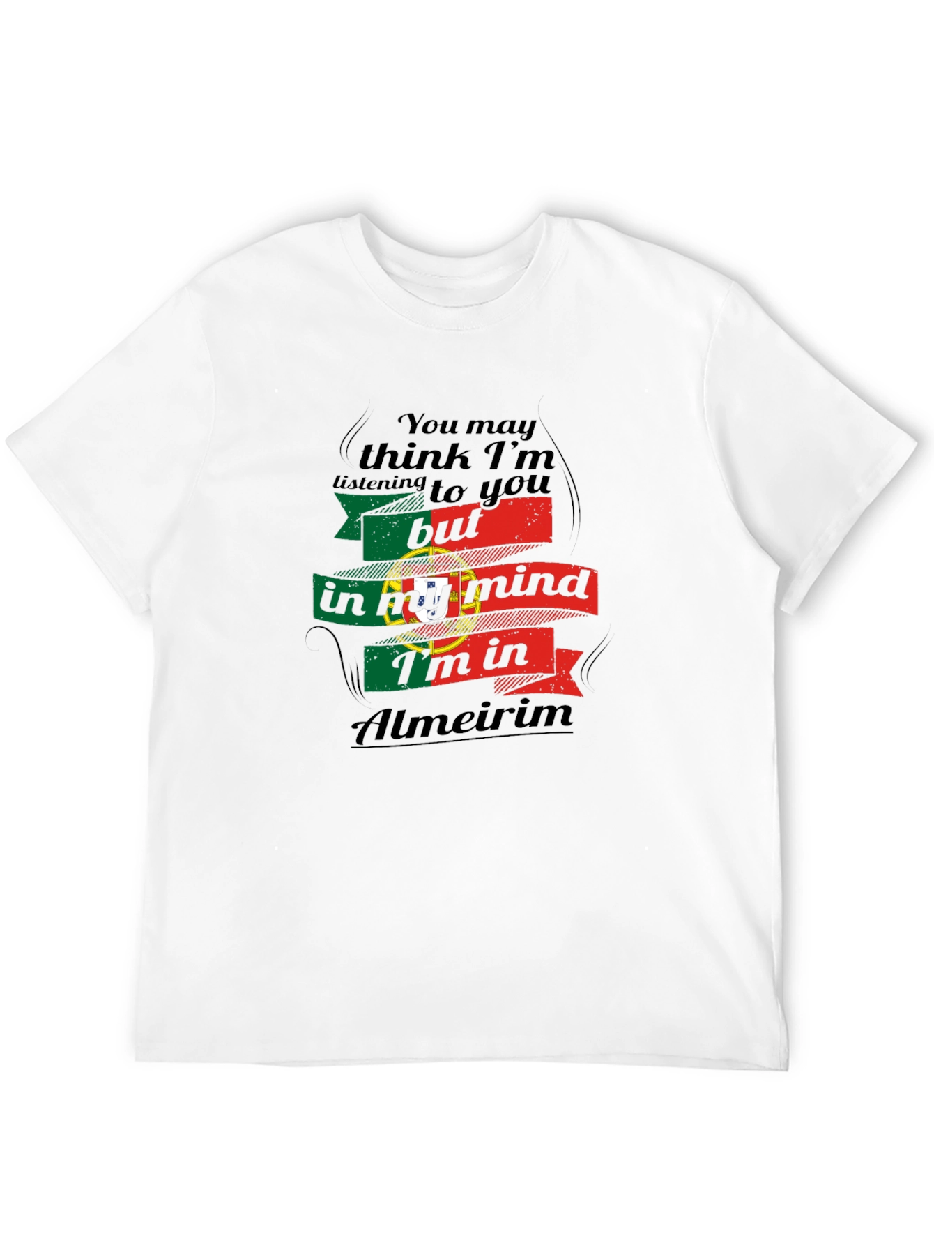 Camiseta Hombre Almeirim En Mente Portugal
