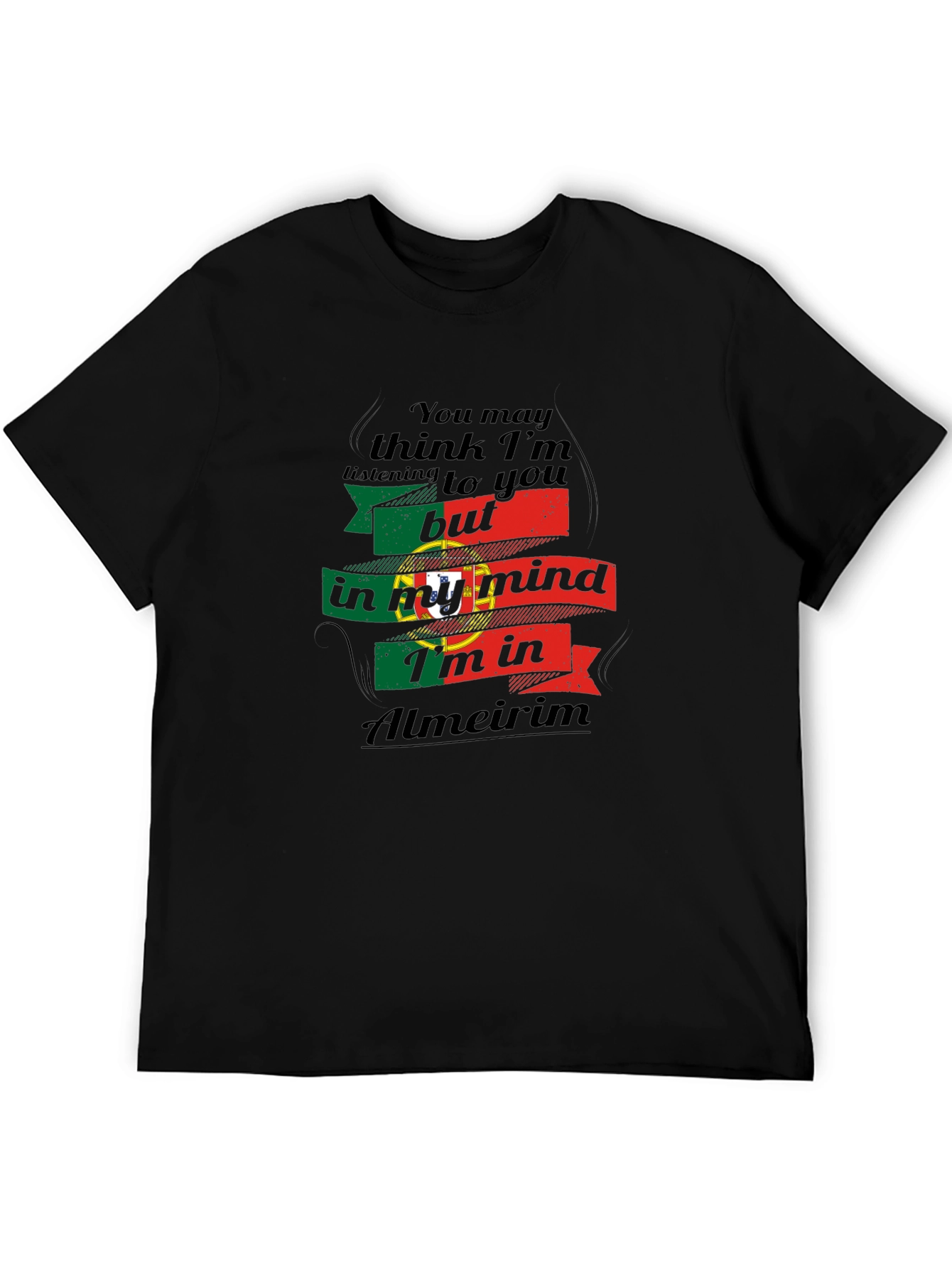 Camiseta Hombre Almeirim En Mente Portugal