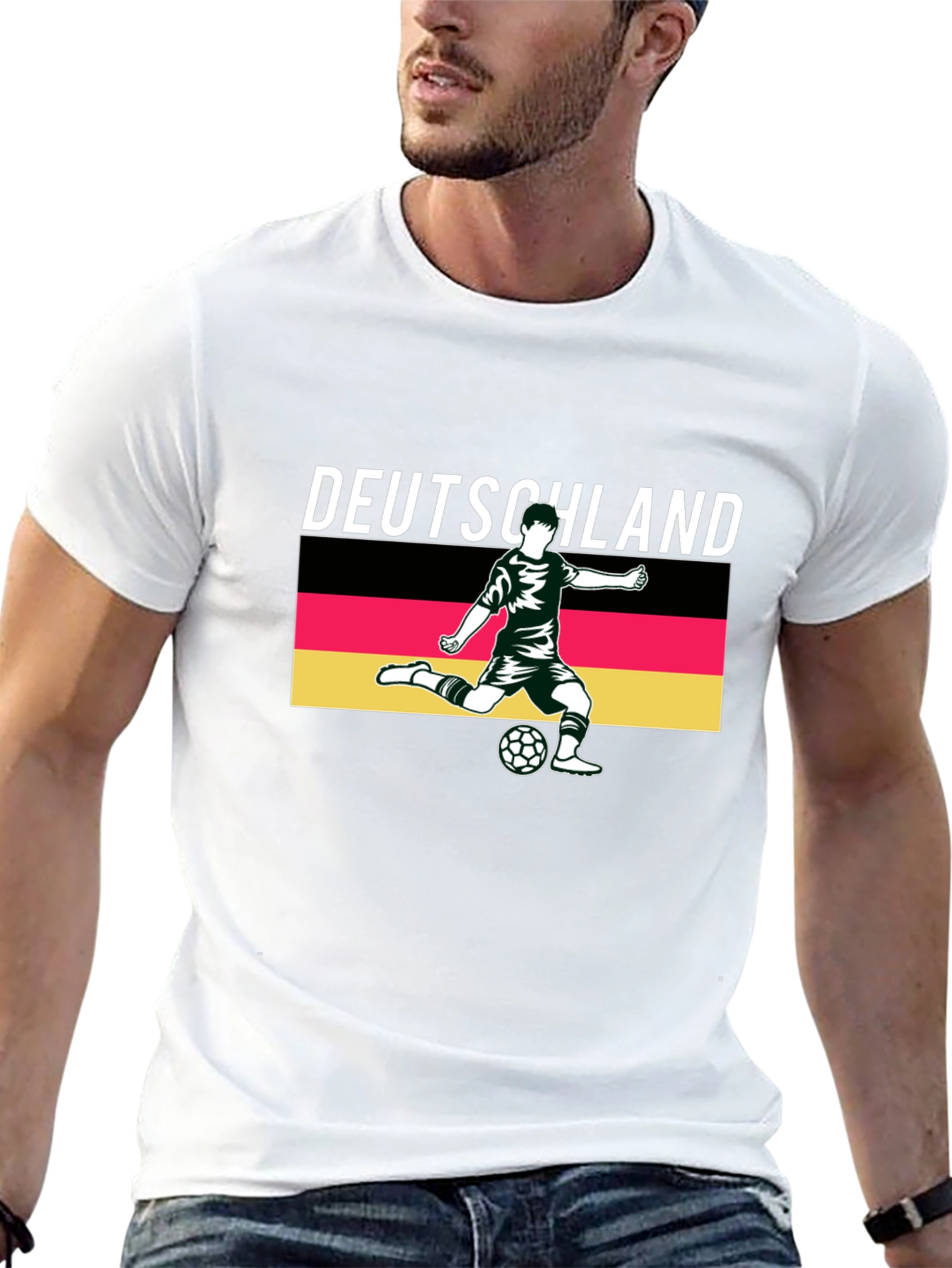 Camiseta Negra Alemania Fútbol Deutschland