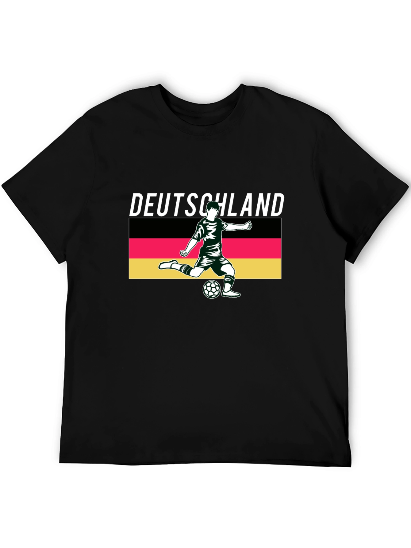 Camiseta Negra Alemania Fútbol Deutschland