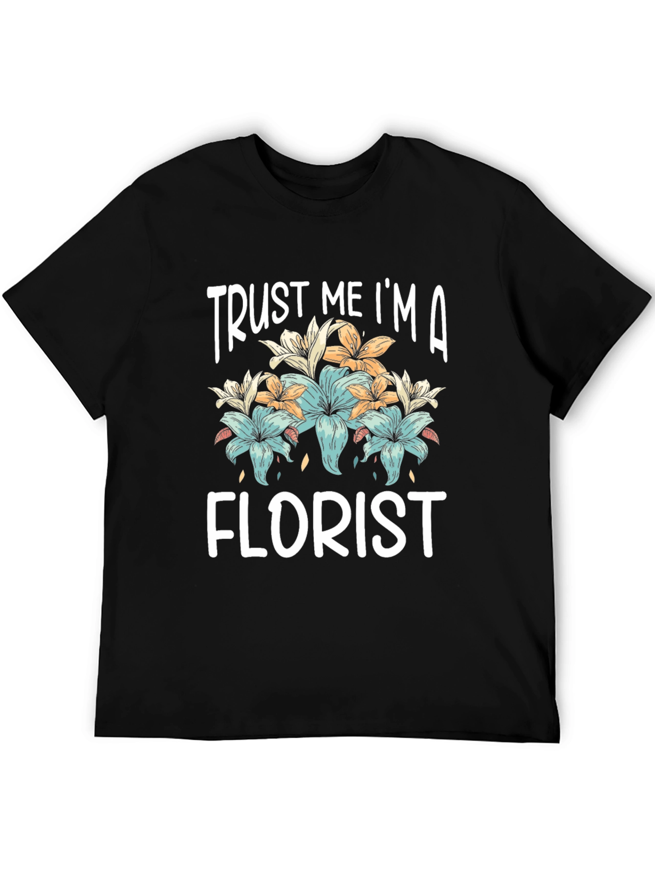 Camiseta Confía en Mí Soy Florista Algodón Unisex