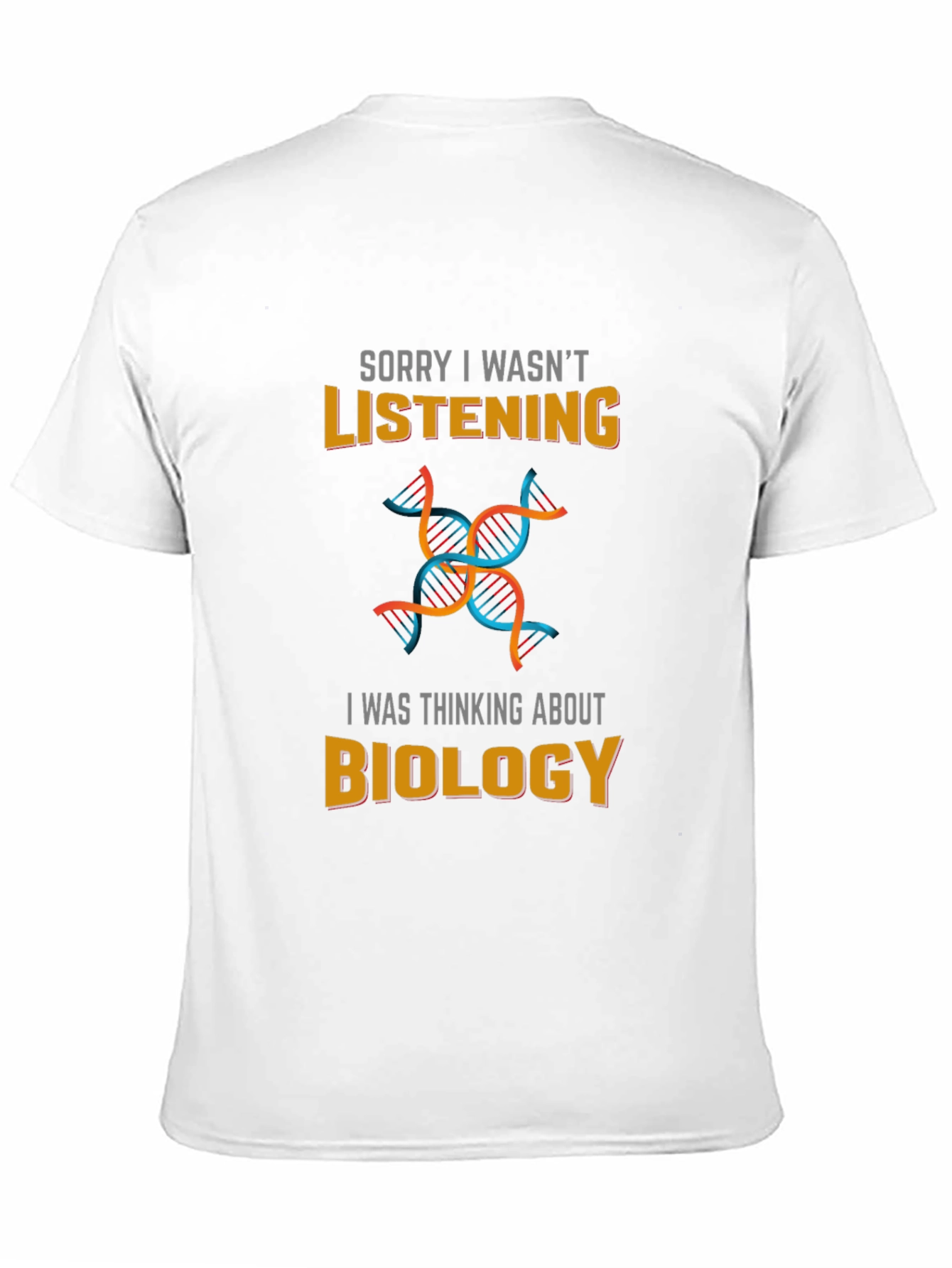 Camiseta Negra Biología - Pensando en Biología
