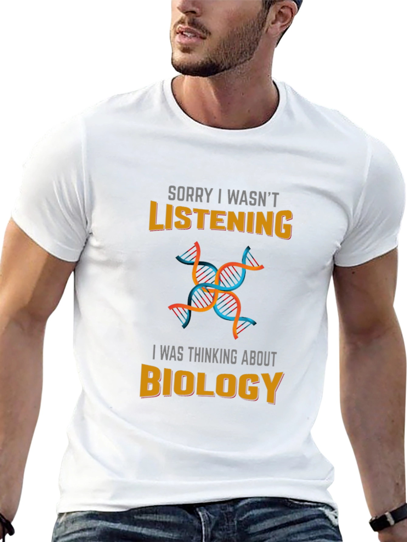 Camiseta Negra Biología - Pensando en Biología